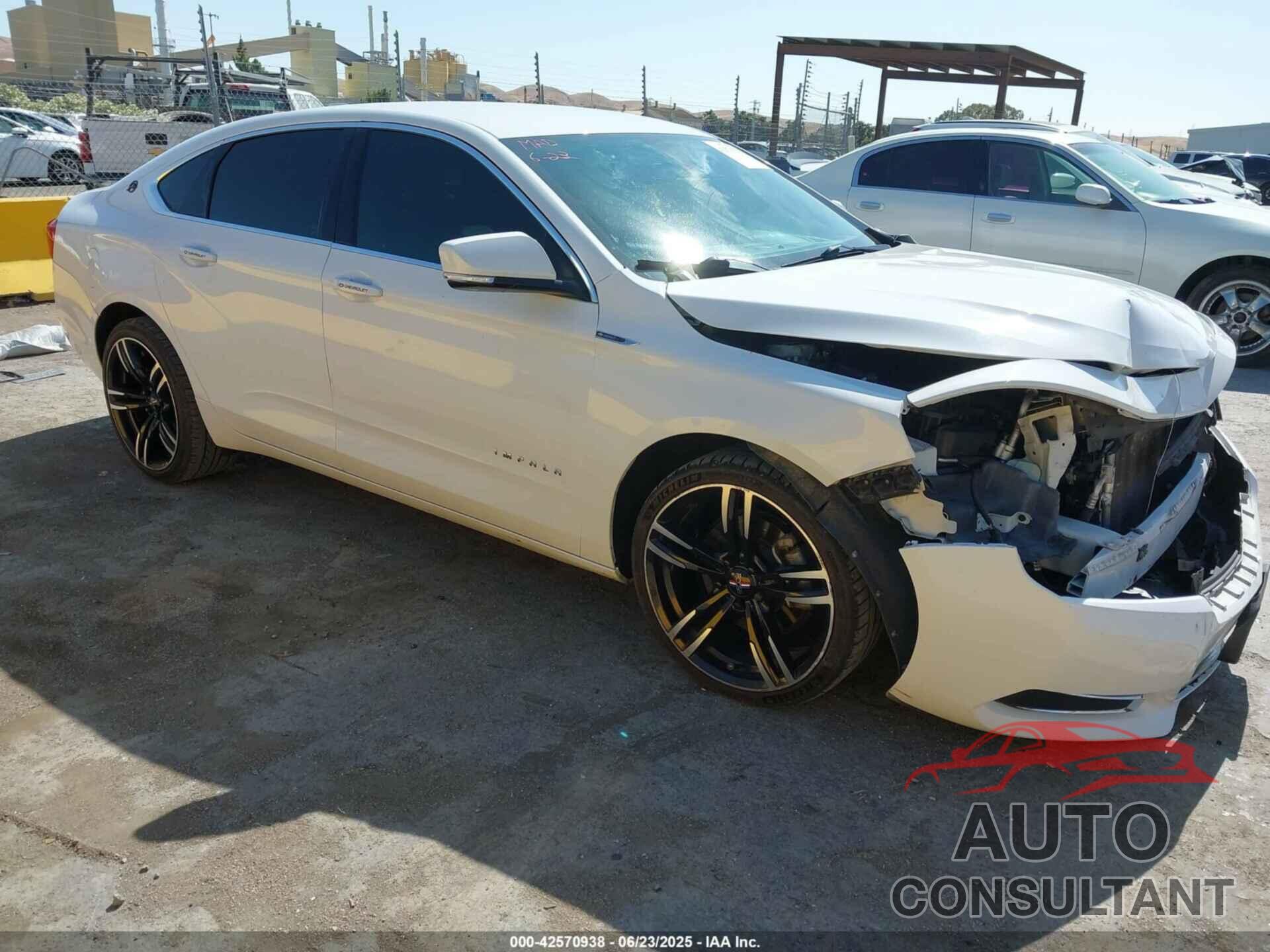 CHEVROLET IMPALA 2017 - 2G1105S38H9158721