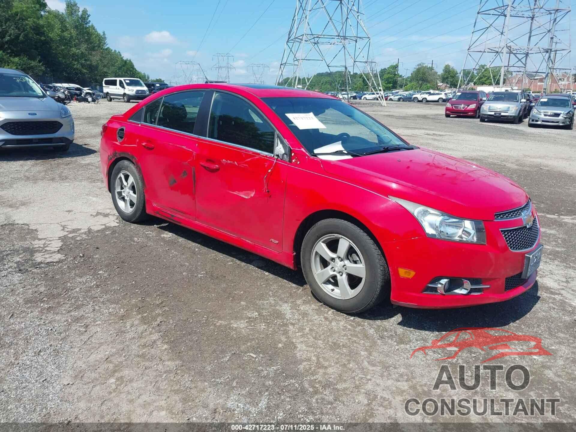 CHEVROLET CRUZE 2013 - 1G1PC5SB4D7250218