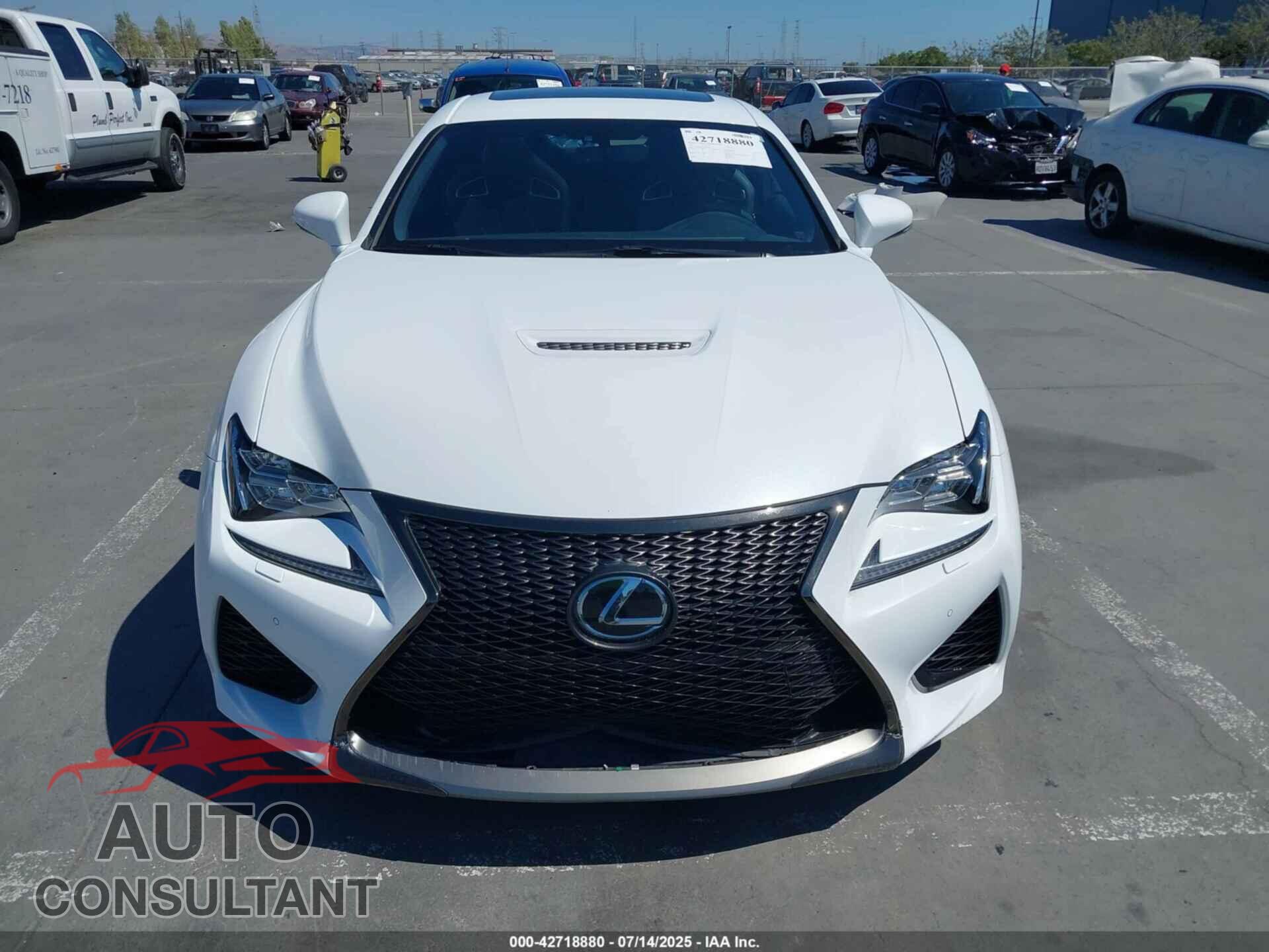 LEXUS RC F 2017 - JTHHP5BC3H5005841