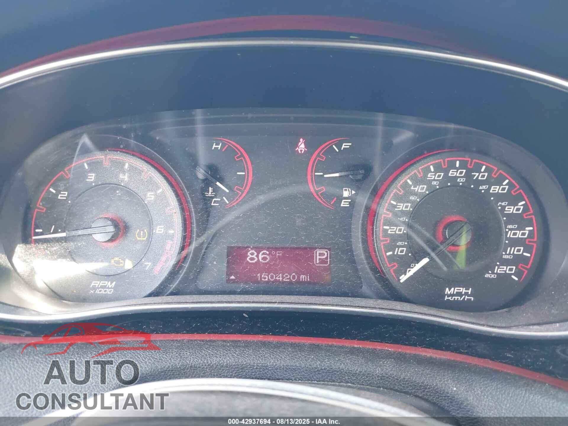 DODGE DART 2015 - 1C3CDFBB6FD306385