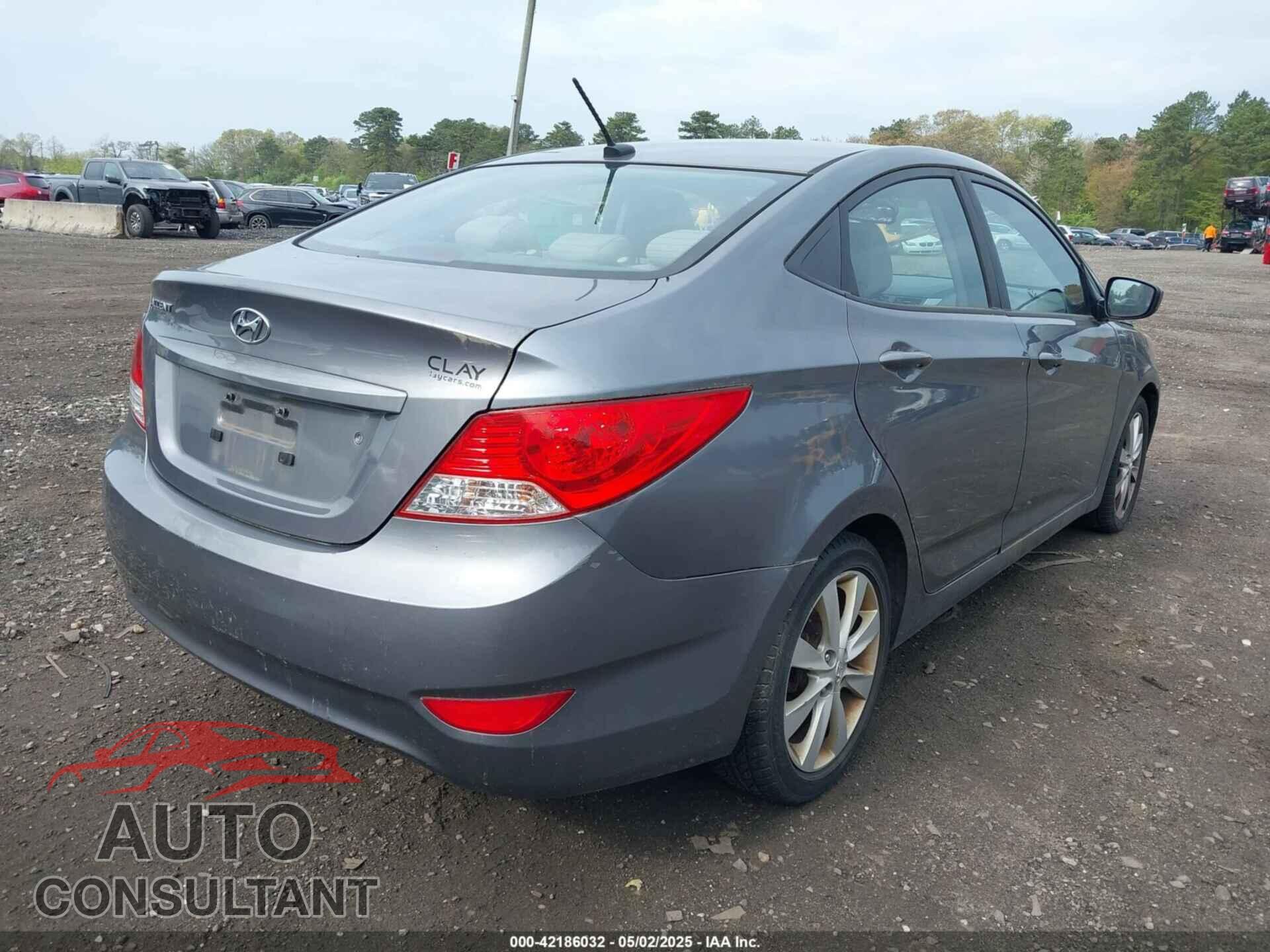 HYUNDAI ACCENT 2014 - KMHCU4AE9EU761298