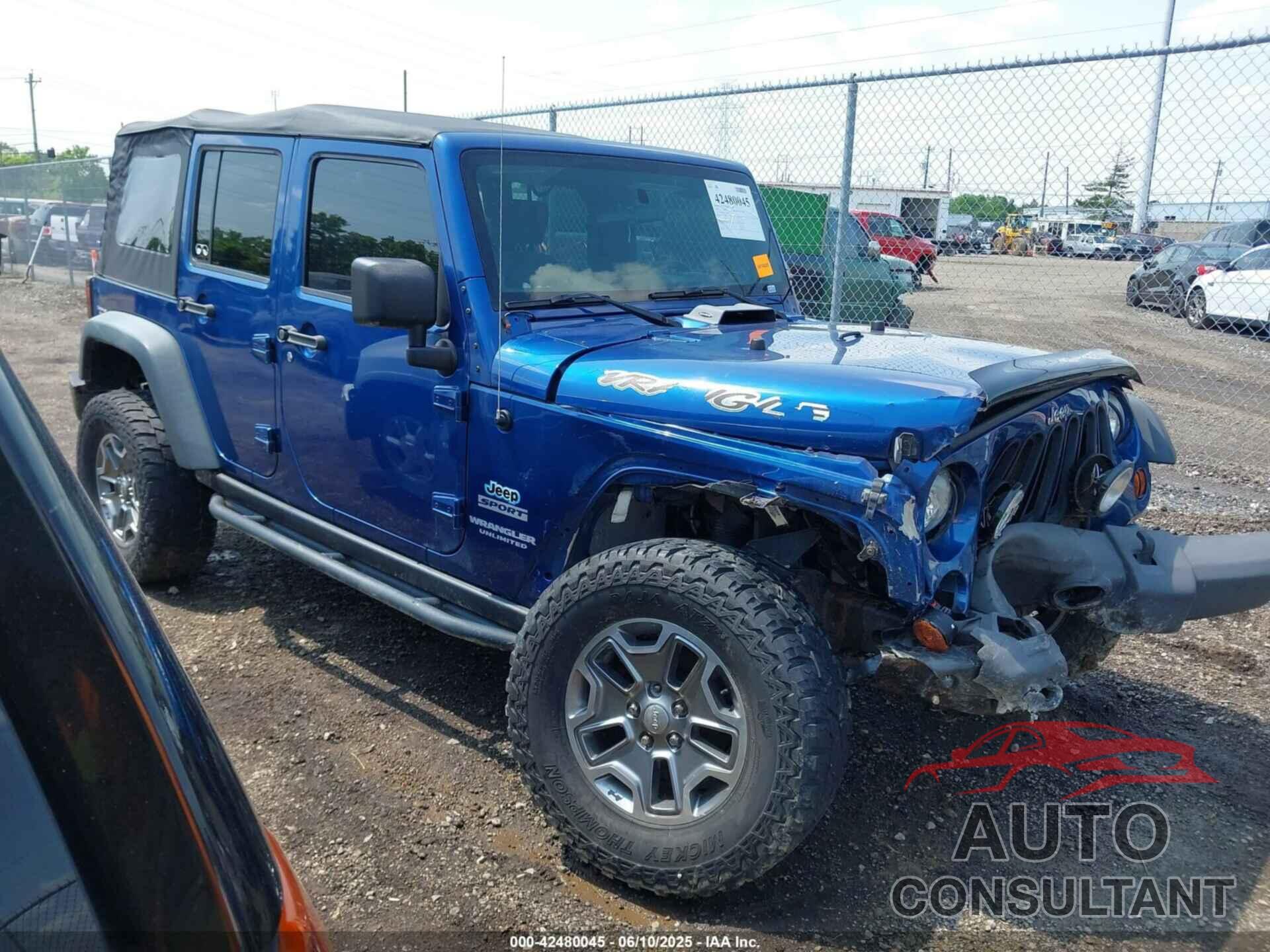 JEEP WRANGLER UNLIMITED 2010 - 1J4BA3H18AL135645