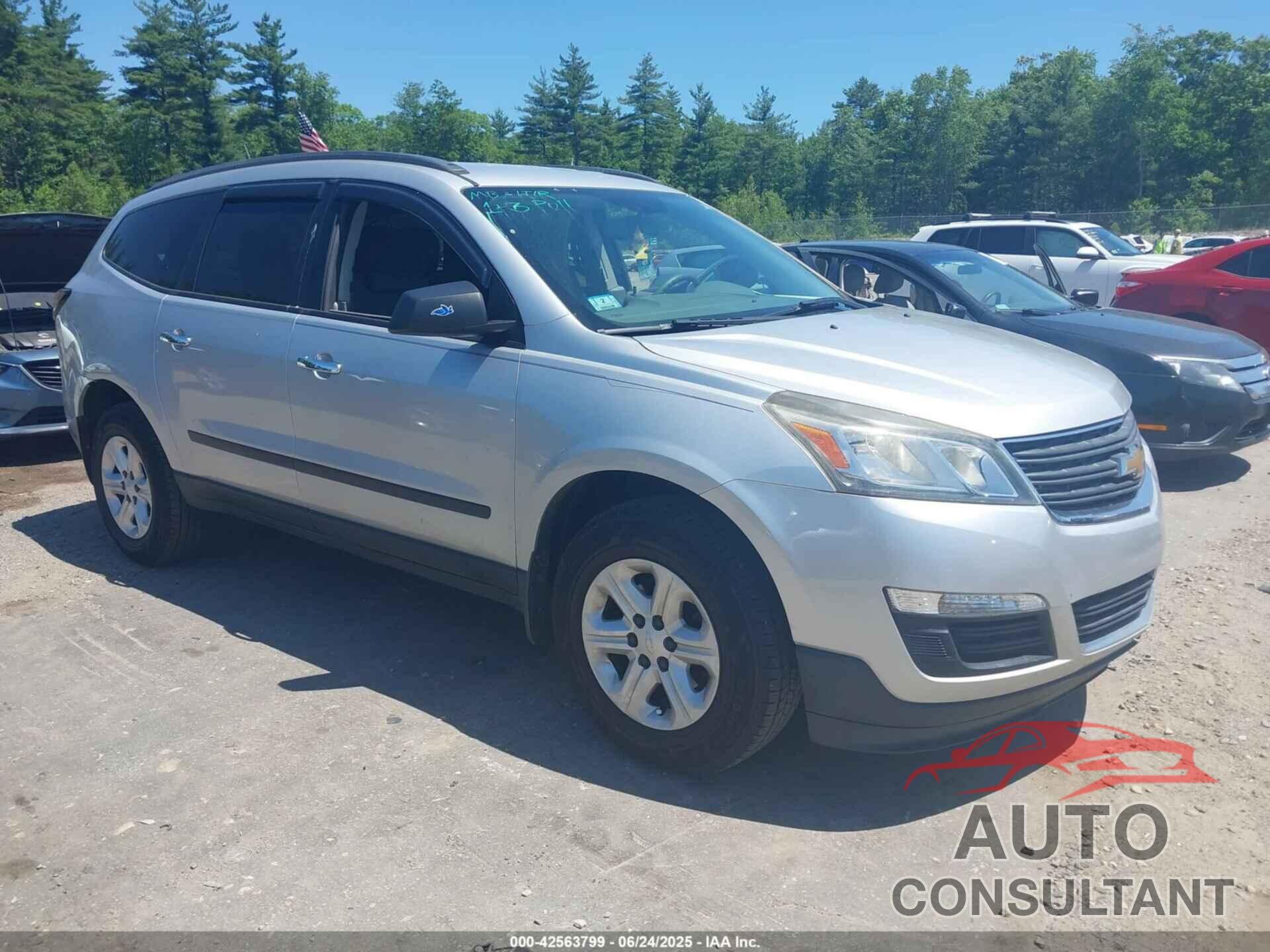 CHEVROLET TRAVERSE 2016 - 1GNKRFEDXGJ107615