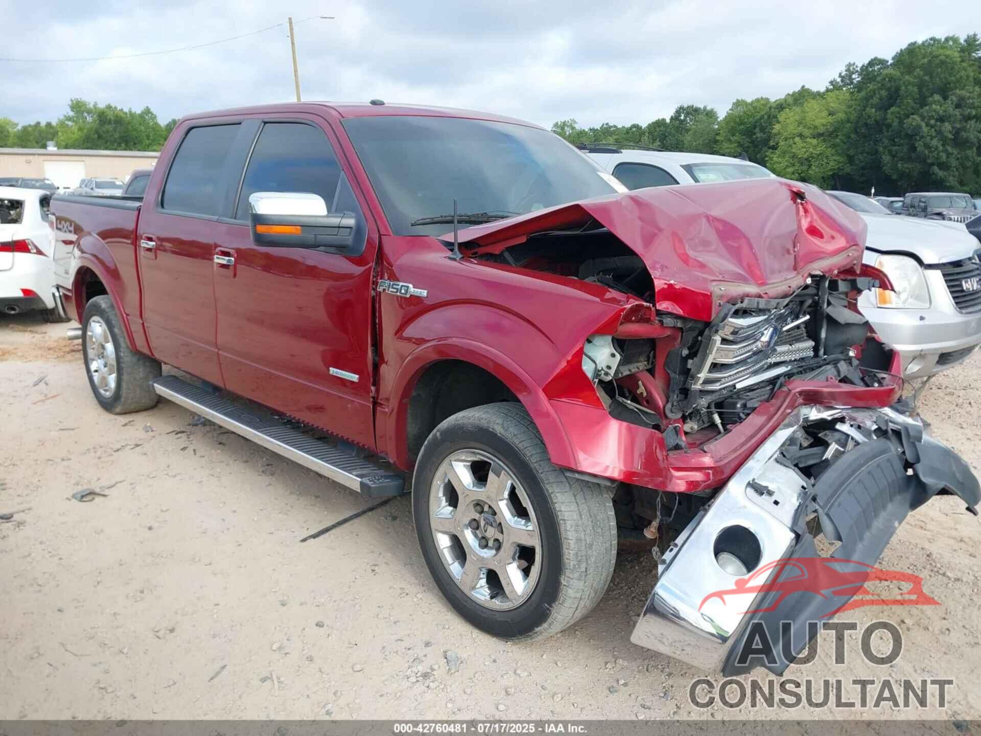 FORD F150 2013 - 1FTFW1ET5DFB47287