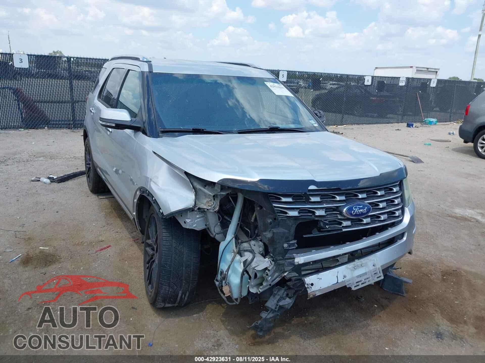 FORD EXPLORER 2016 - 1FM5K7F8XGGB37322