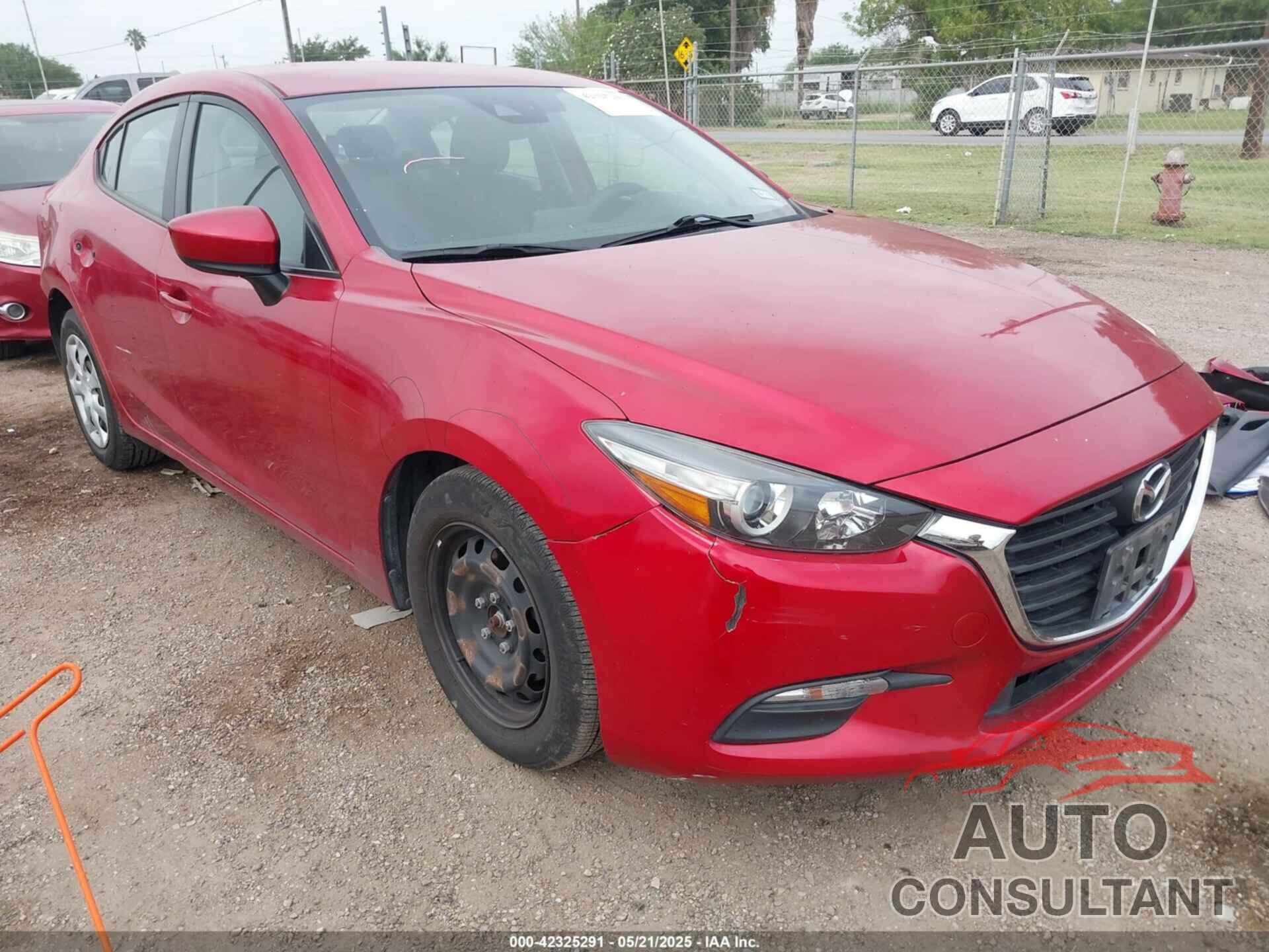 MAZDA MAZDA3 2018 - 3MZBN1U7XJM231510