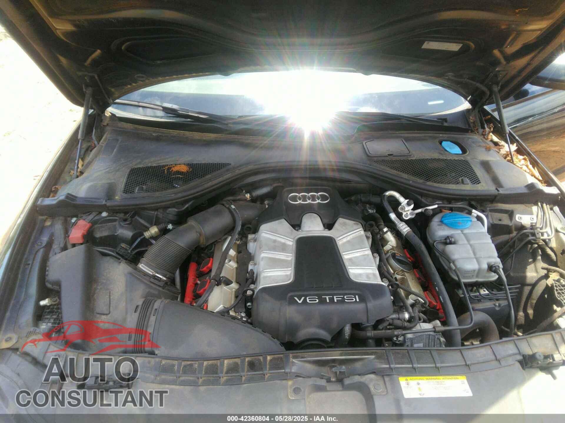 AUDI A6 2012 - WAUGGAFC2CN057712