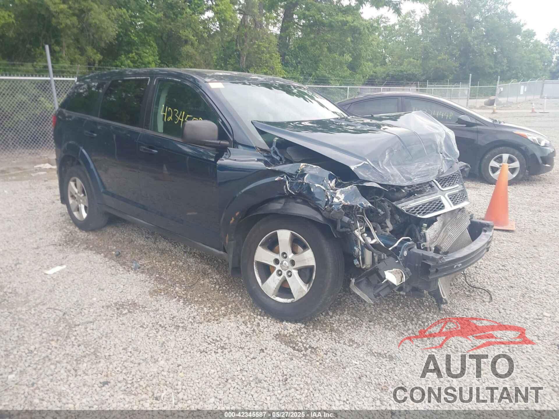 DODGE JOURNEY 2013 - 3C4PDCAB8DT613299