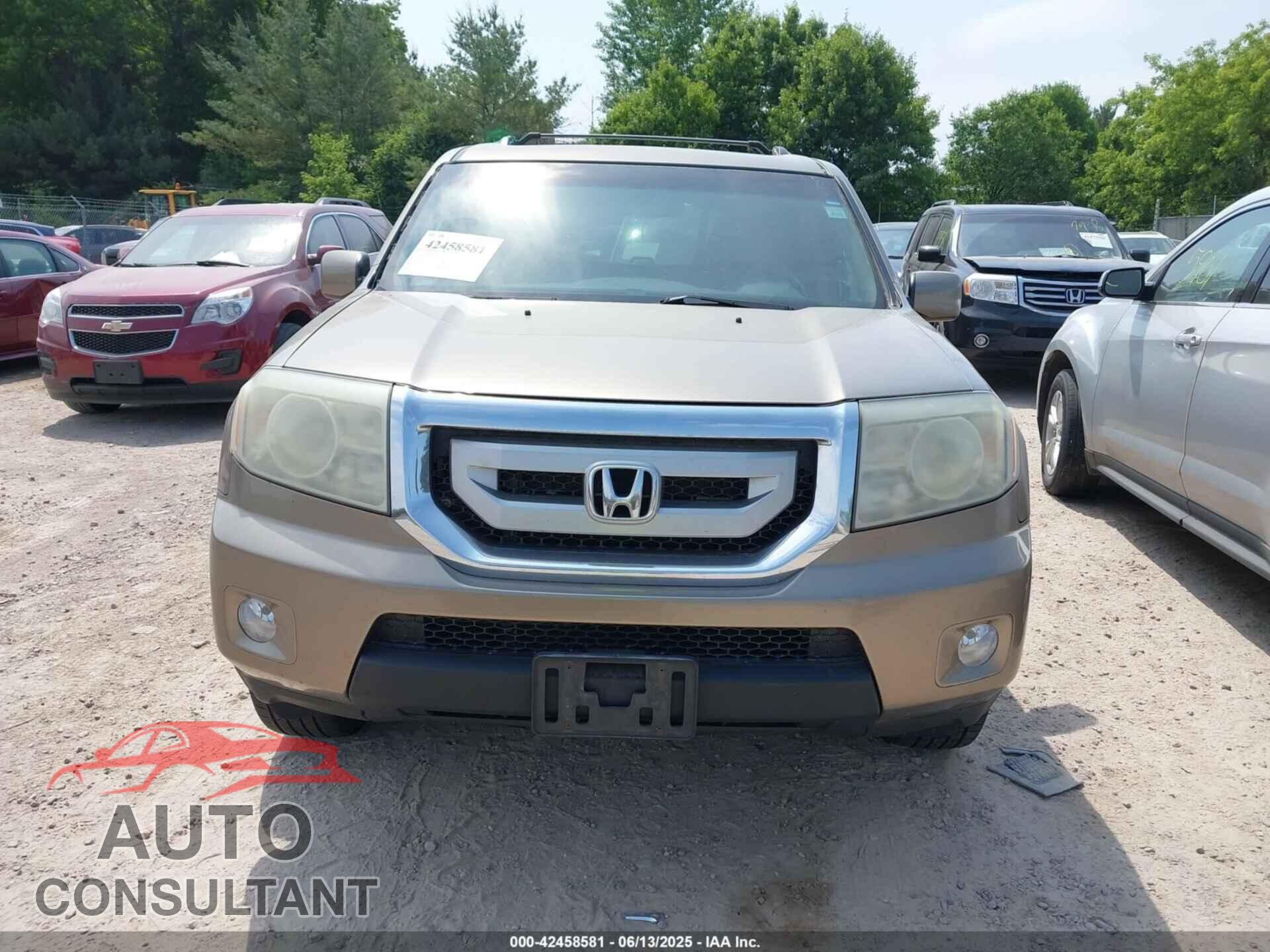 HONDA PILOT 2011 - 5FNYF4H55BB072843