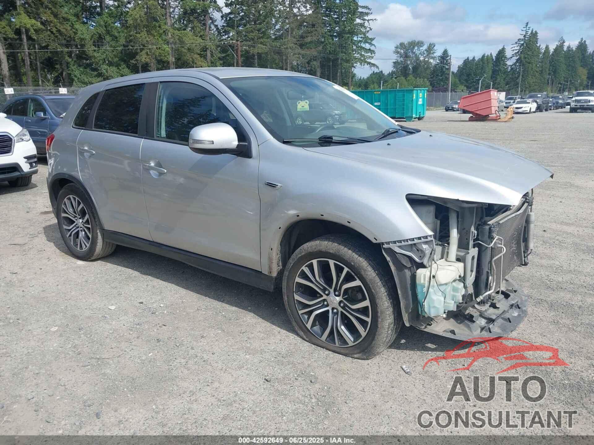 MITSUBISHI OUTLANDER SPORT 2019 - JA4AP3AU5KU018003