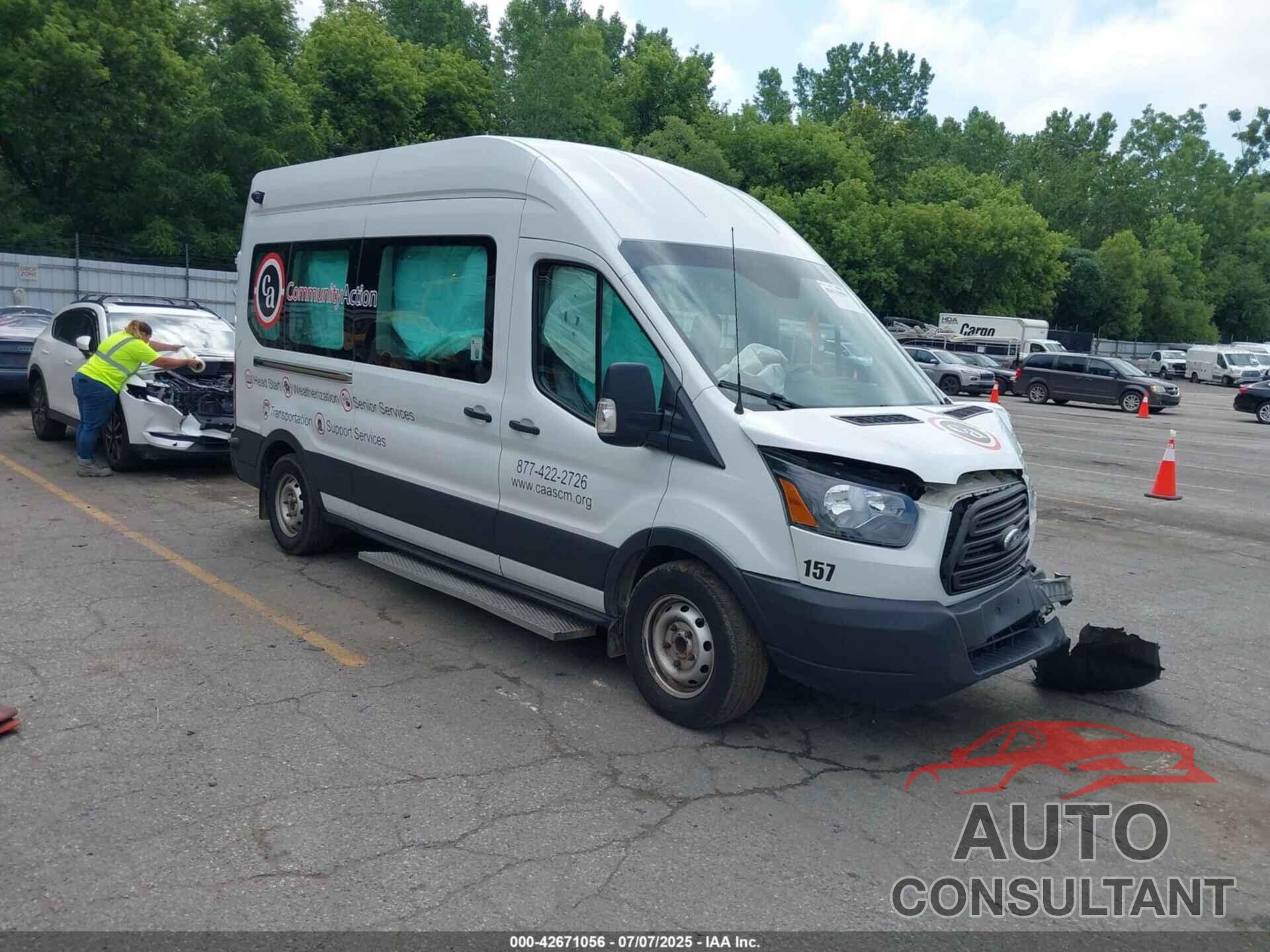 FORD TRANSIT-350 2019 - 1FDZX2XM8KKB77664