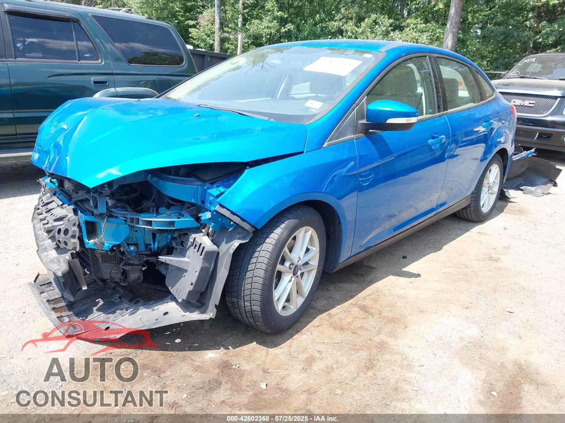 FORD FOCUS 2016 - 1FADP3F29GL402699