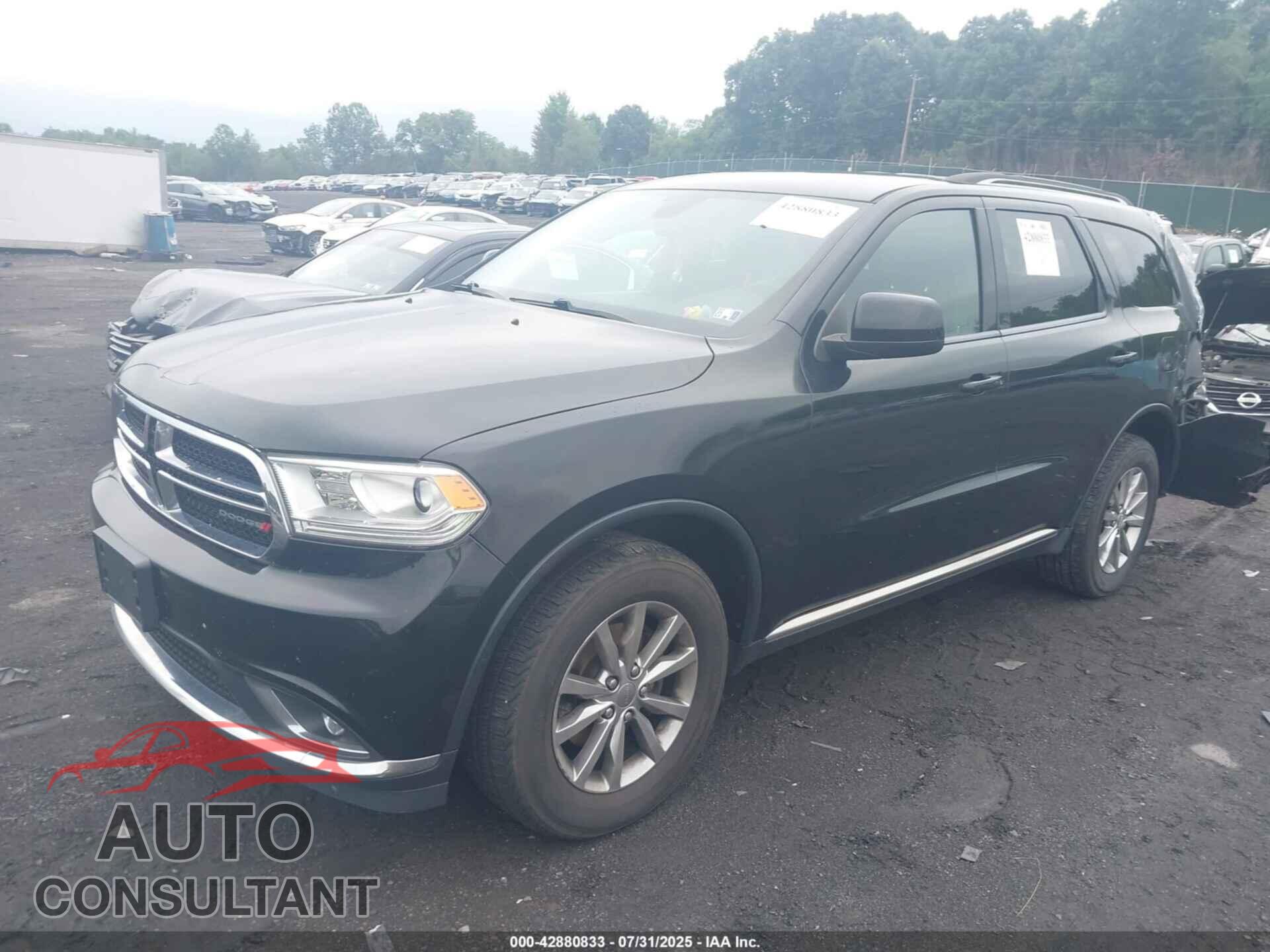 DODGE DURANGO 2017 - 1C4RDJAG2HC908117