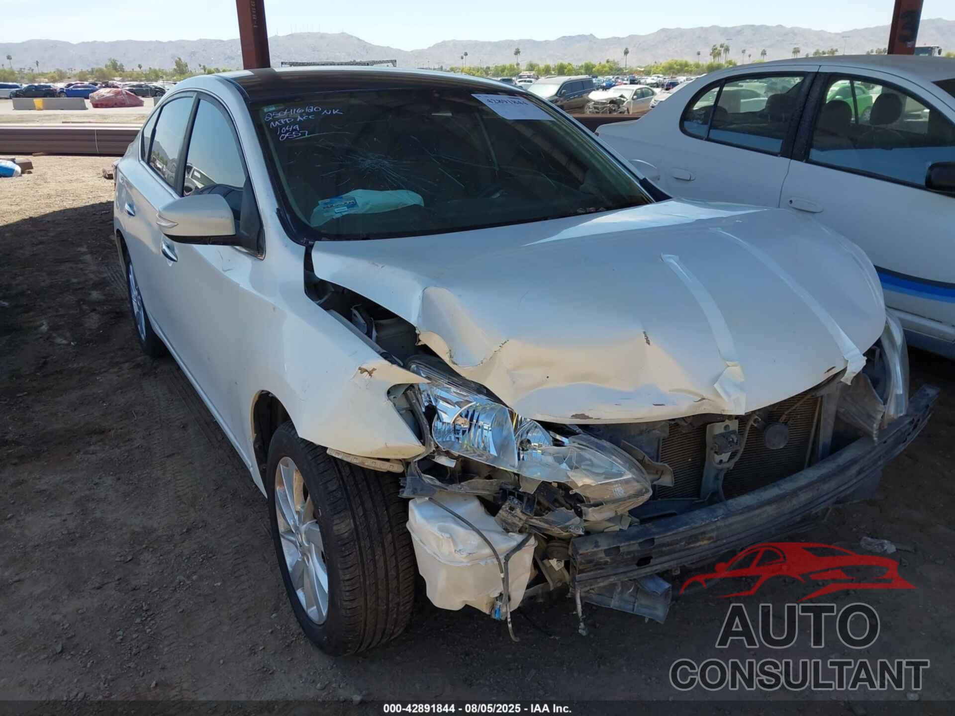 NISSAN SENTRA 2016 - 3N1AB7AD1GL620557
