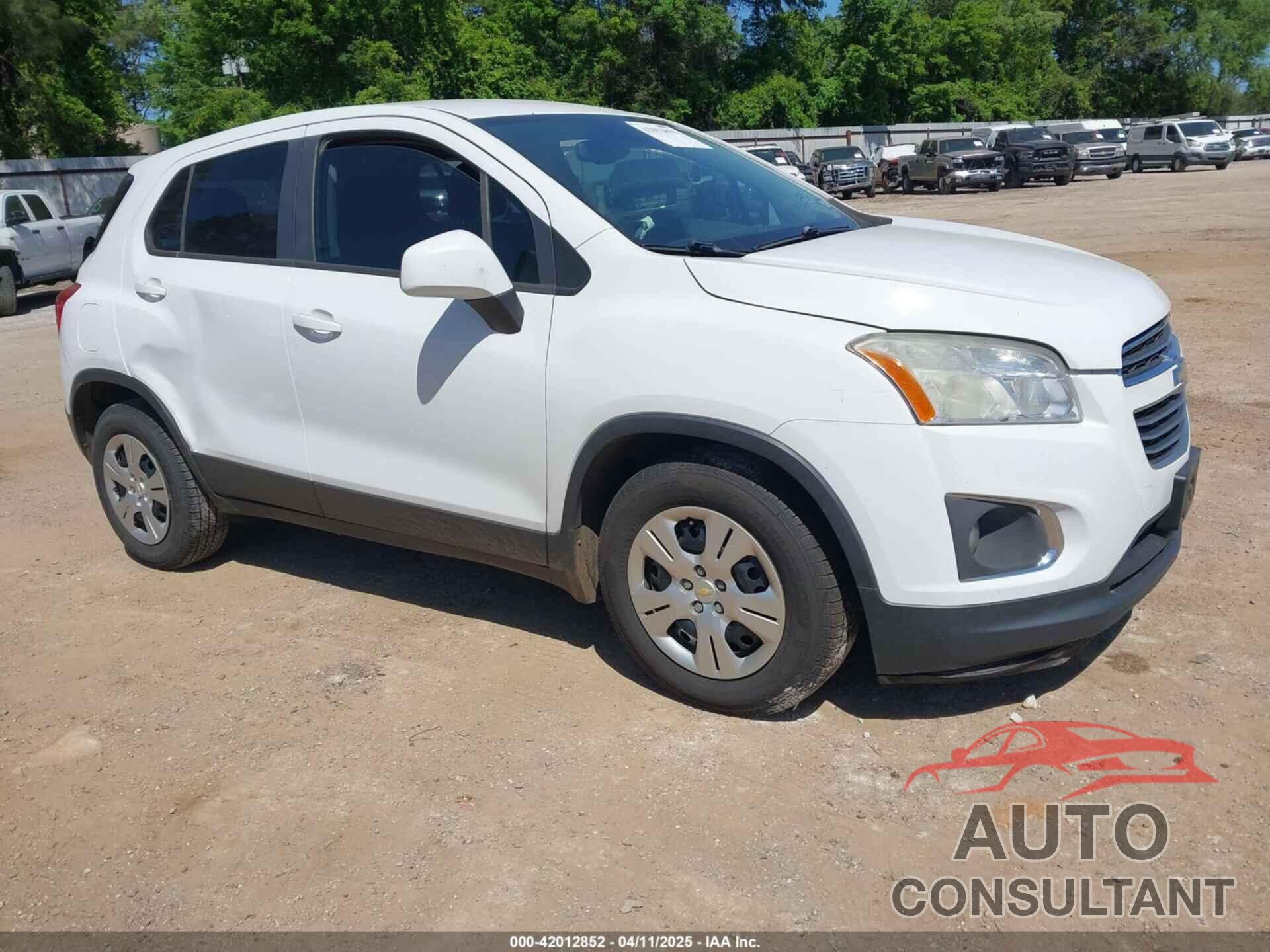 CHEVROLET TRAX 2015 - KL7CJKSB2FB191807