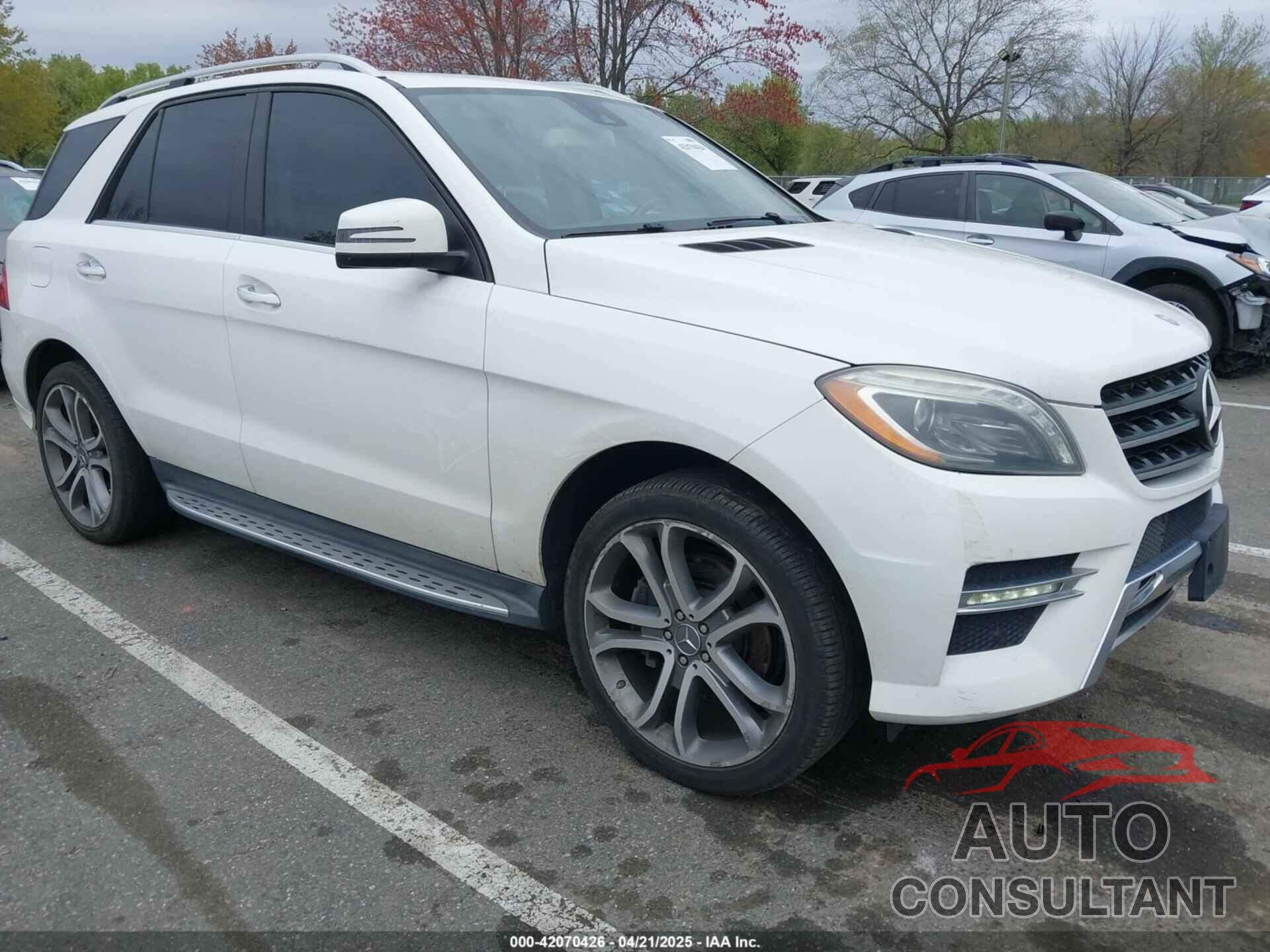 MERCEDES-BENZ ML 350 2014 - 4JGDA5JB2EA282733