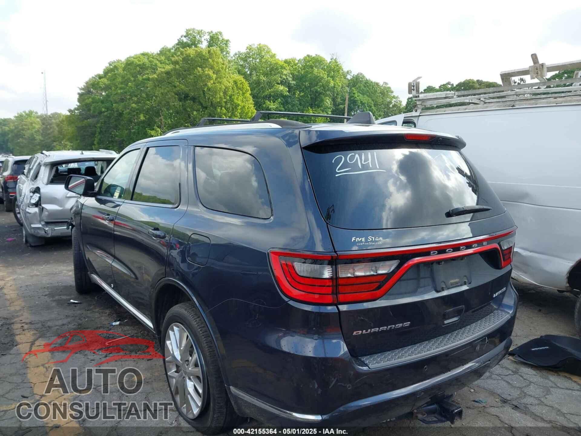 DODGE DURANGO 2016 - 1C4RDHDG2GC432941