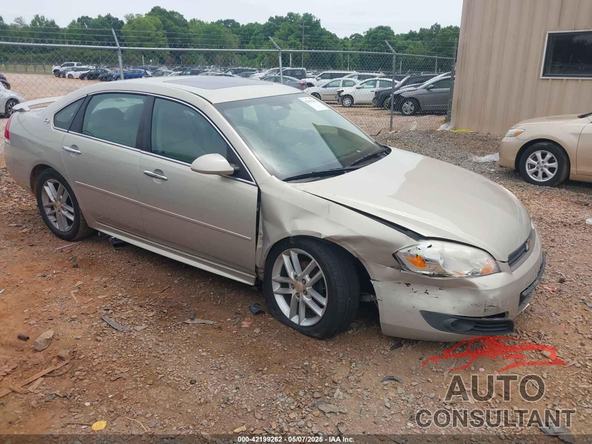 CHEVROLET IMPALA 2009 - 2G1WU57M491236455