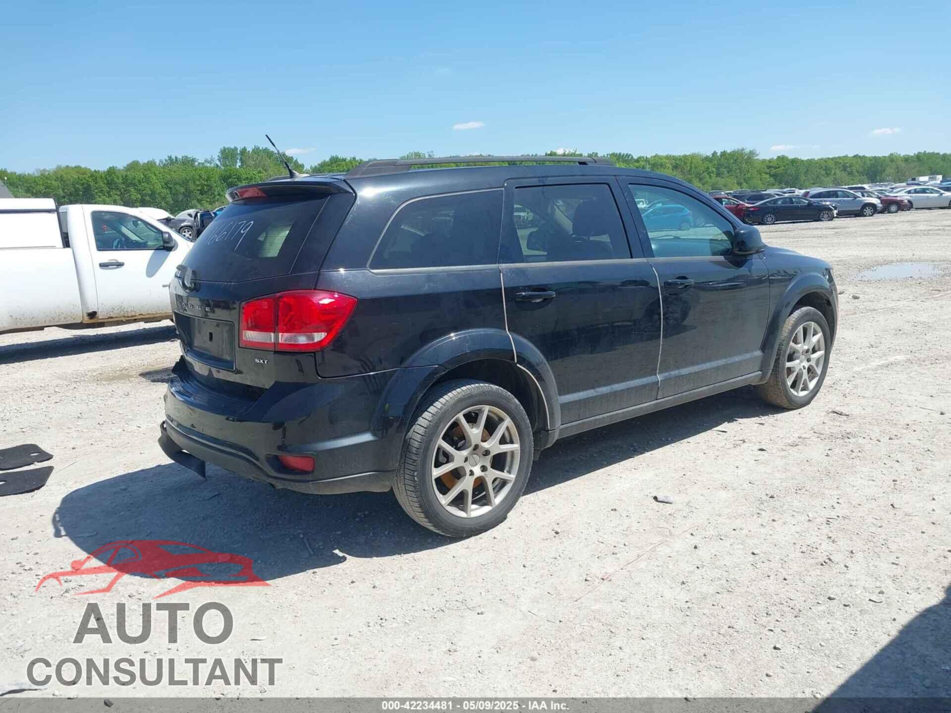 DODGE JOURNEY 2014 - 3C4PDCBB8ET166179