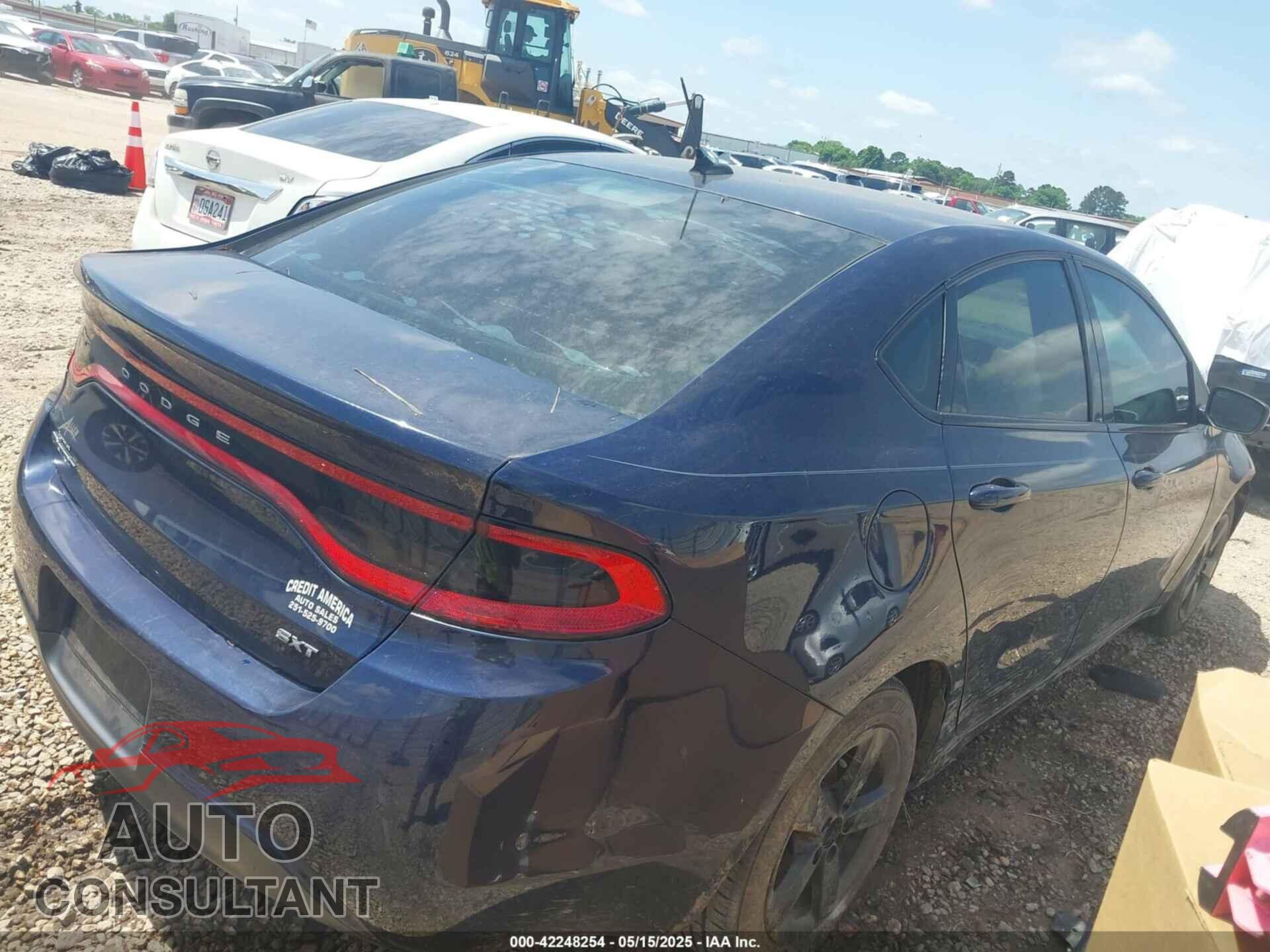 DODGE DART 2016 - 1C3CDFBB9GD529232