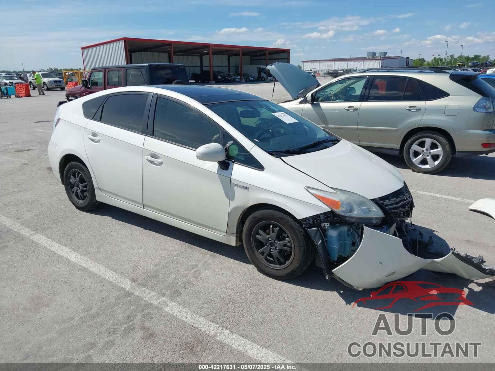 TOYOTA PRIUS 2012 - JTDKN3DU8C5377305