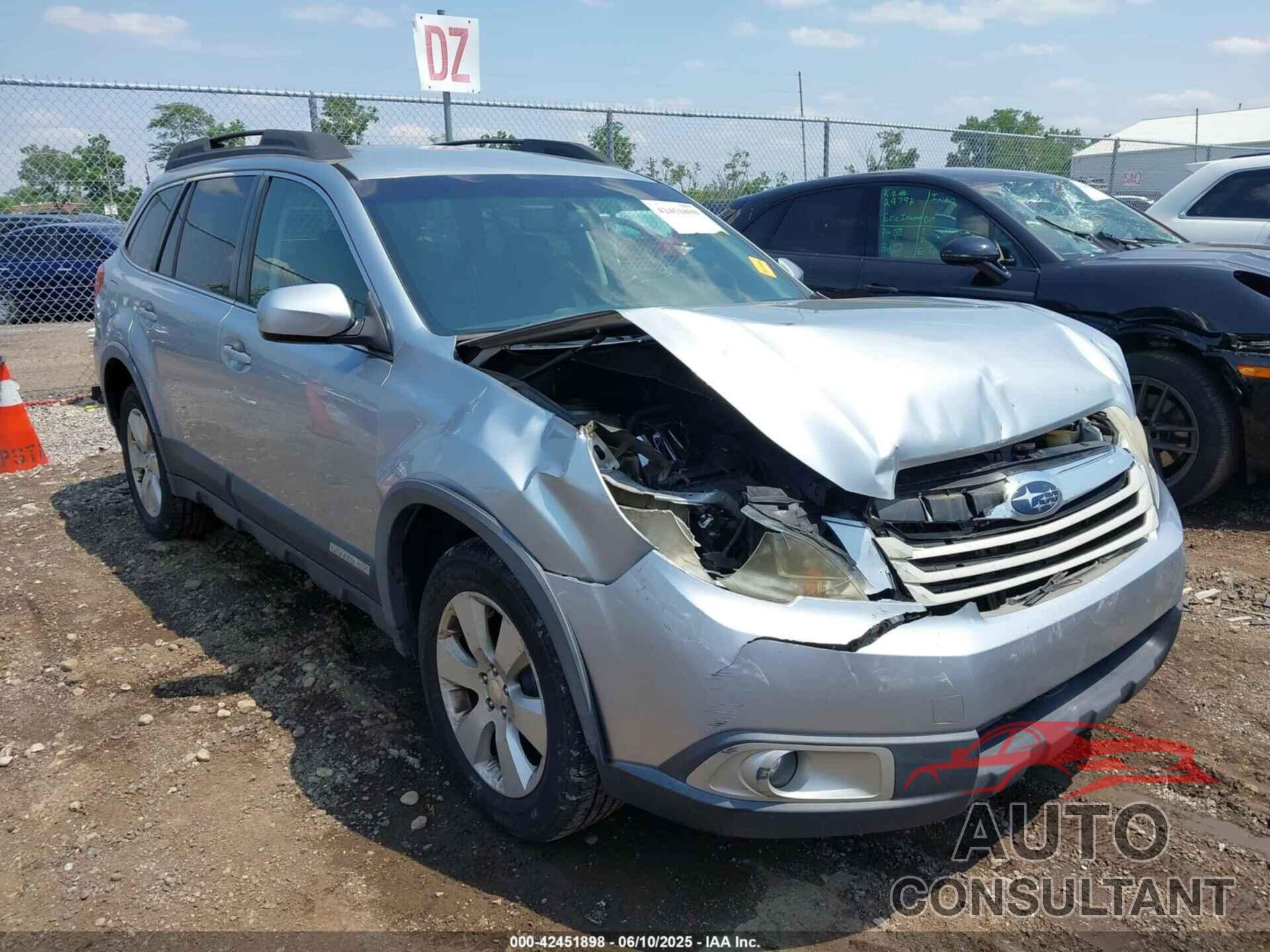 SUBARU OUTBACK 2012 - 4S4BRBCCXC3292741