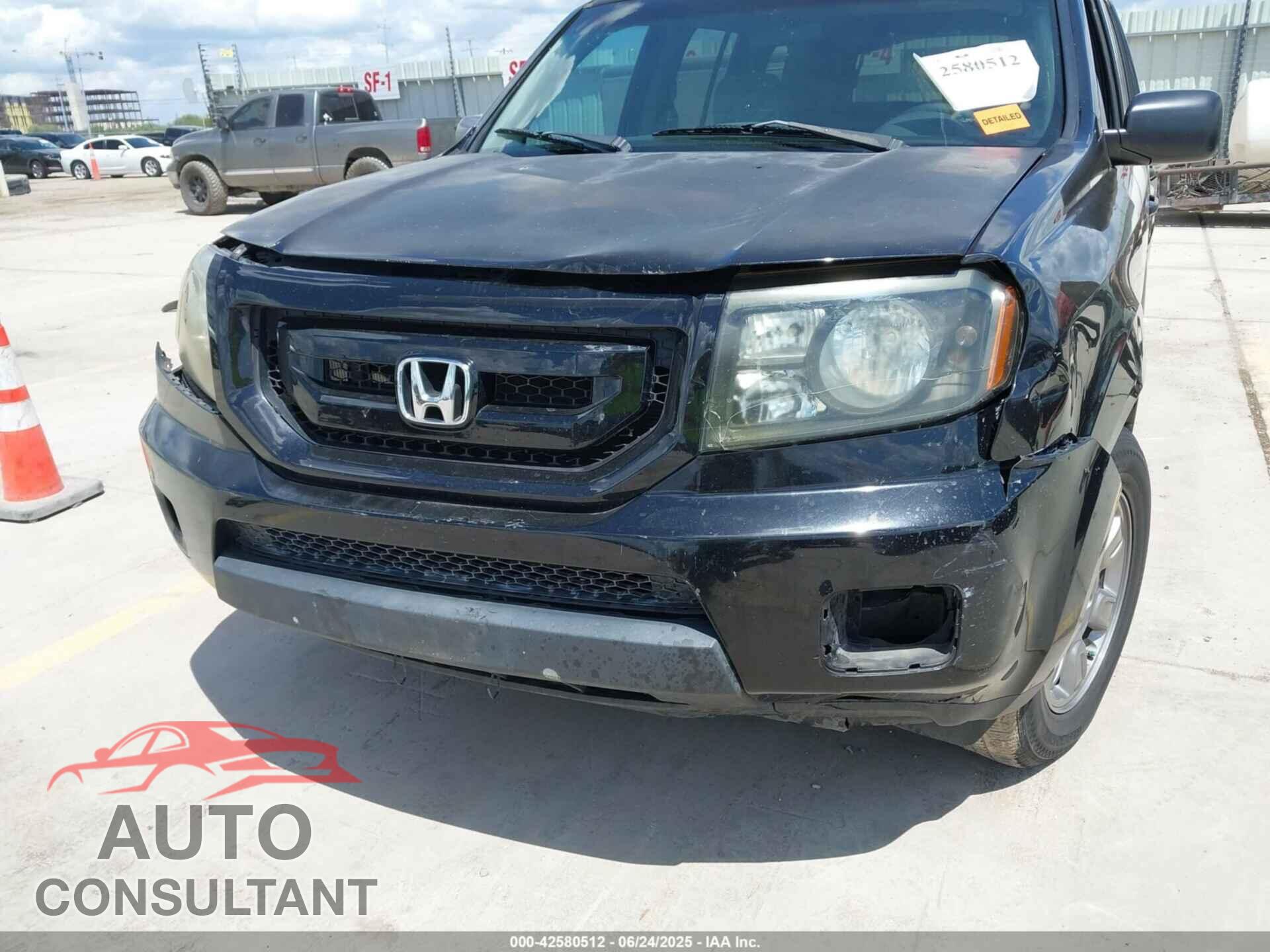 HONDA PILOT 2011 - 5FNYF3H29BB024200