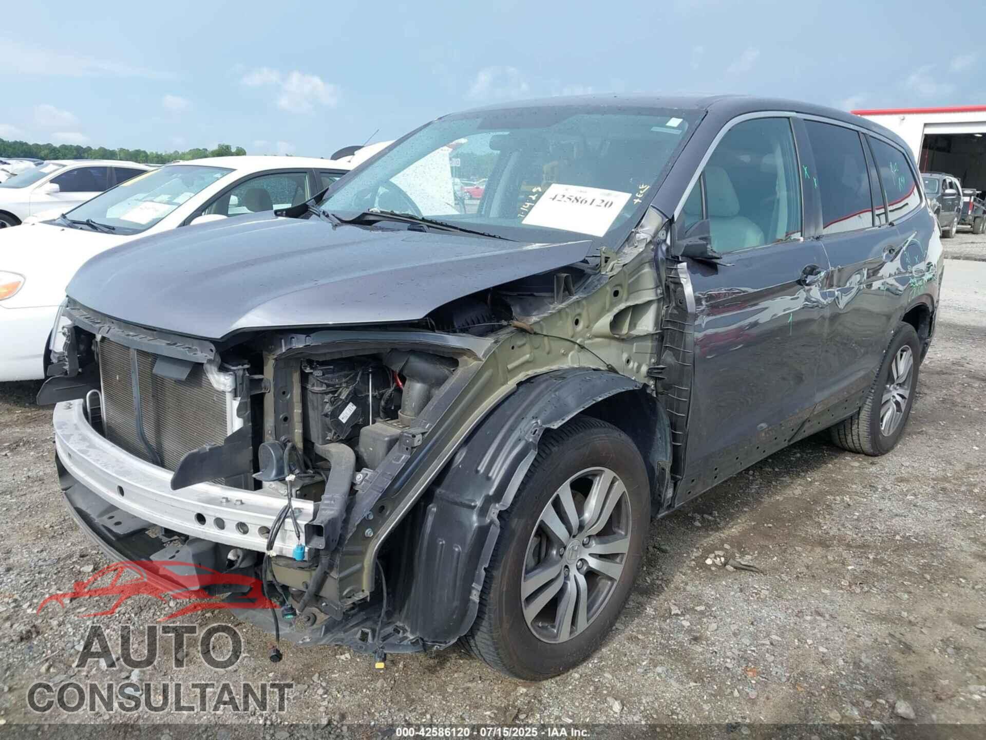 HONDA PILOT 2017 - 5FNYF5H3XHB026339