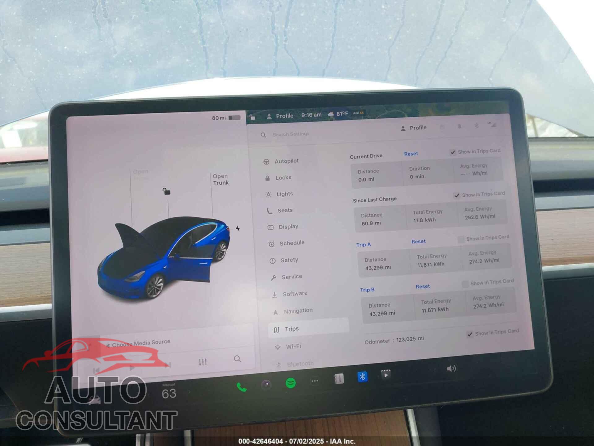 TESLA MODEL 3 2018 - 5YJ3E1EA4JF013682