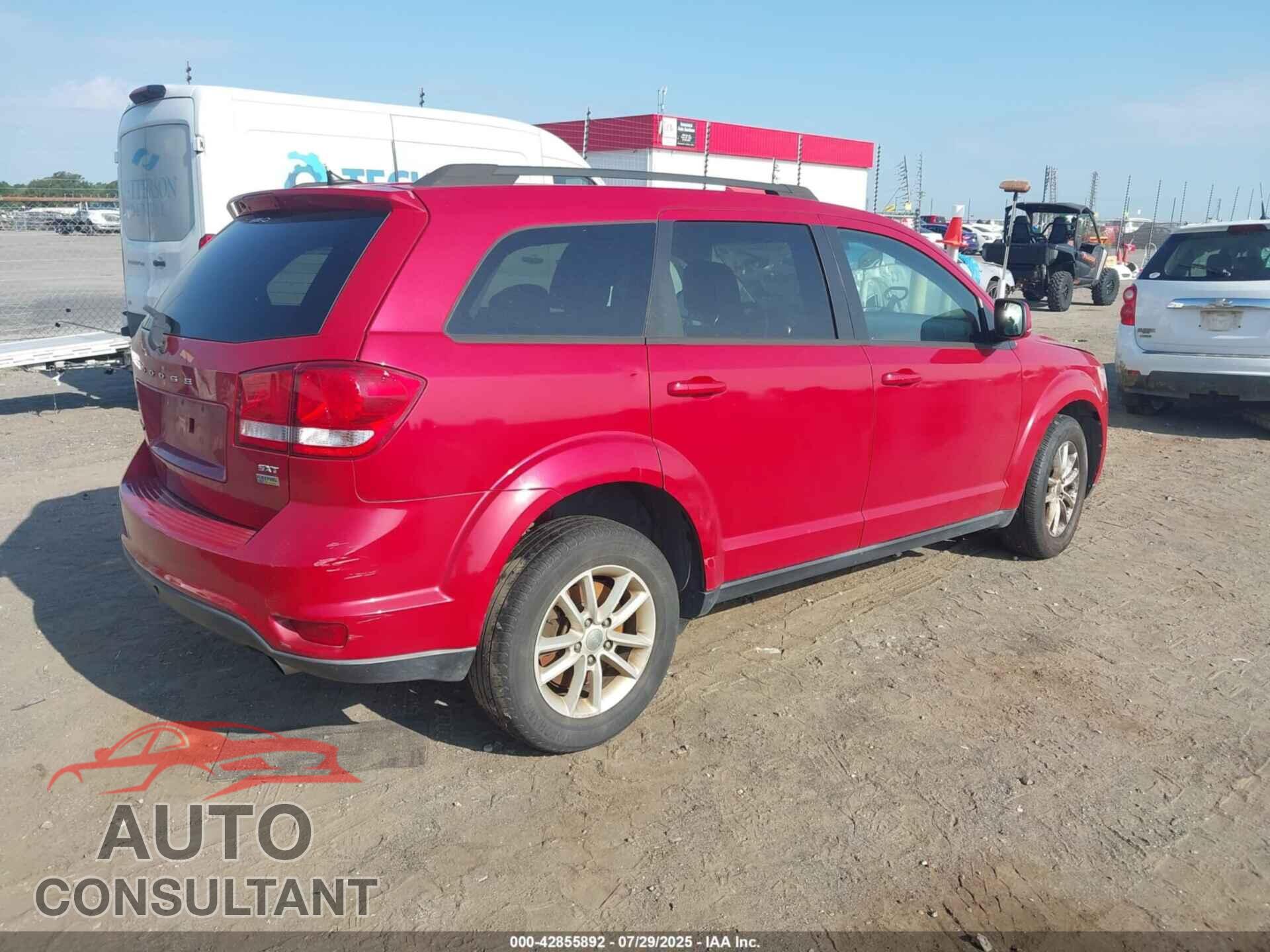 DODGE JOURNEY 2015 - 3C4PDCBG4FT742377