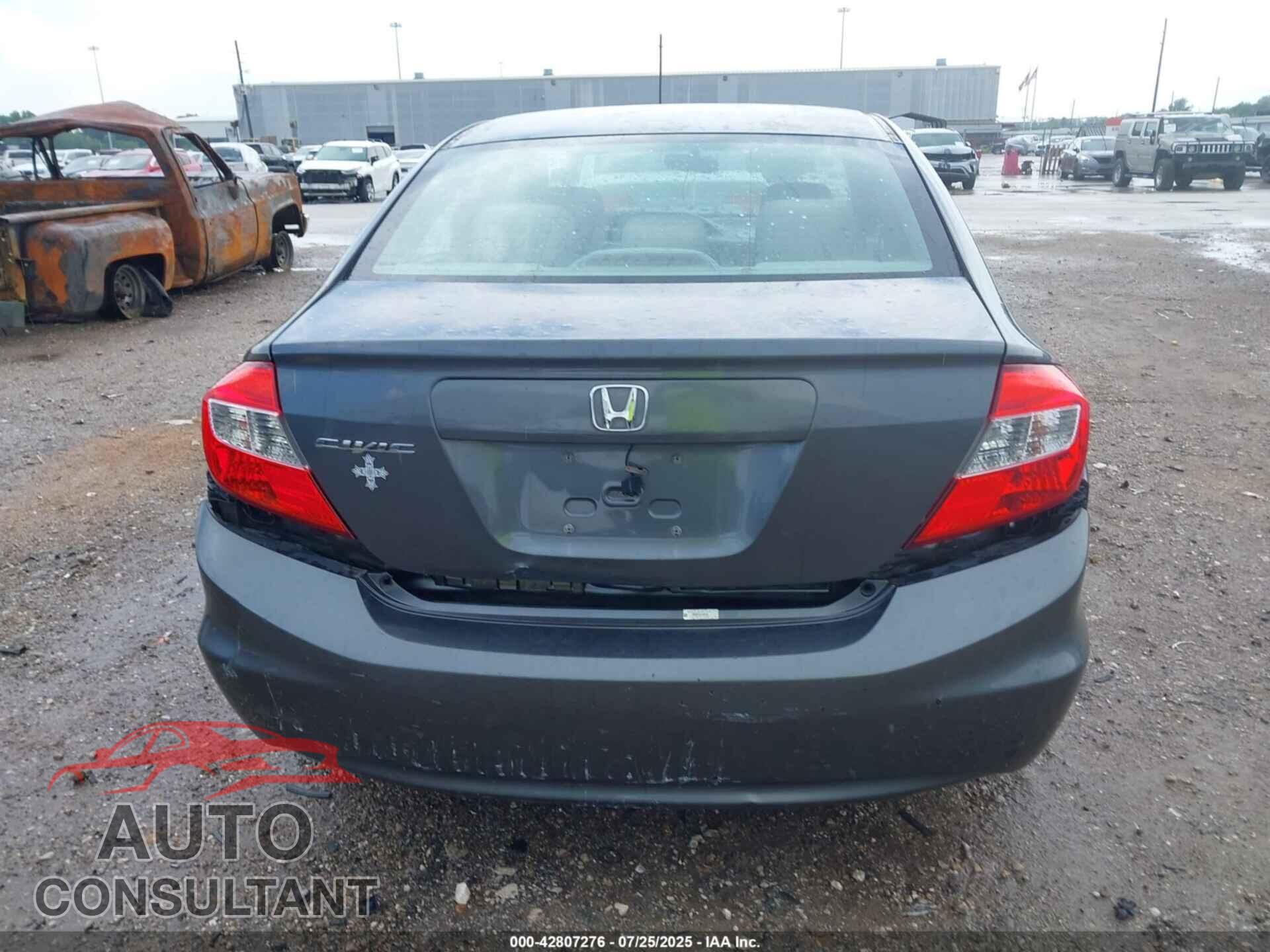 HONDA CIVIC 2012 - 2HGFB2F5XCH563836