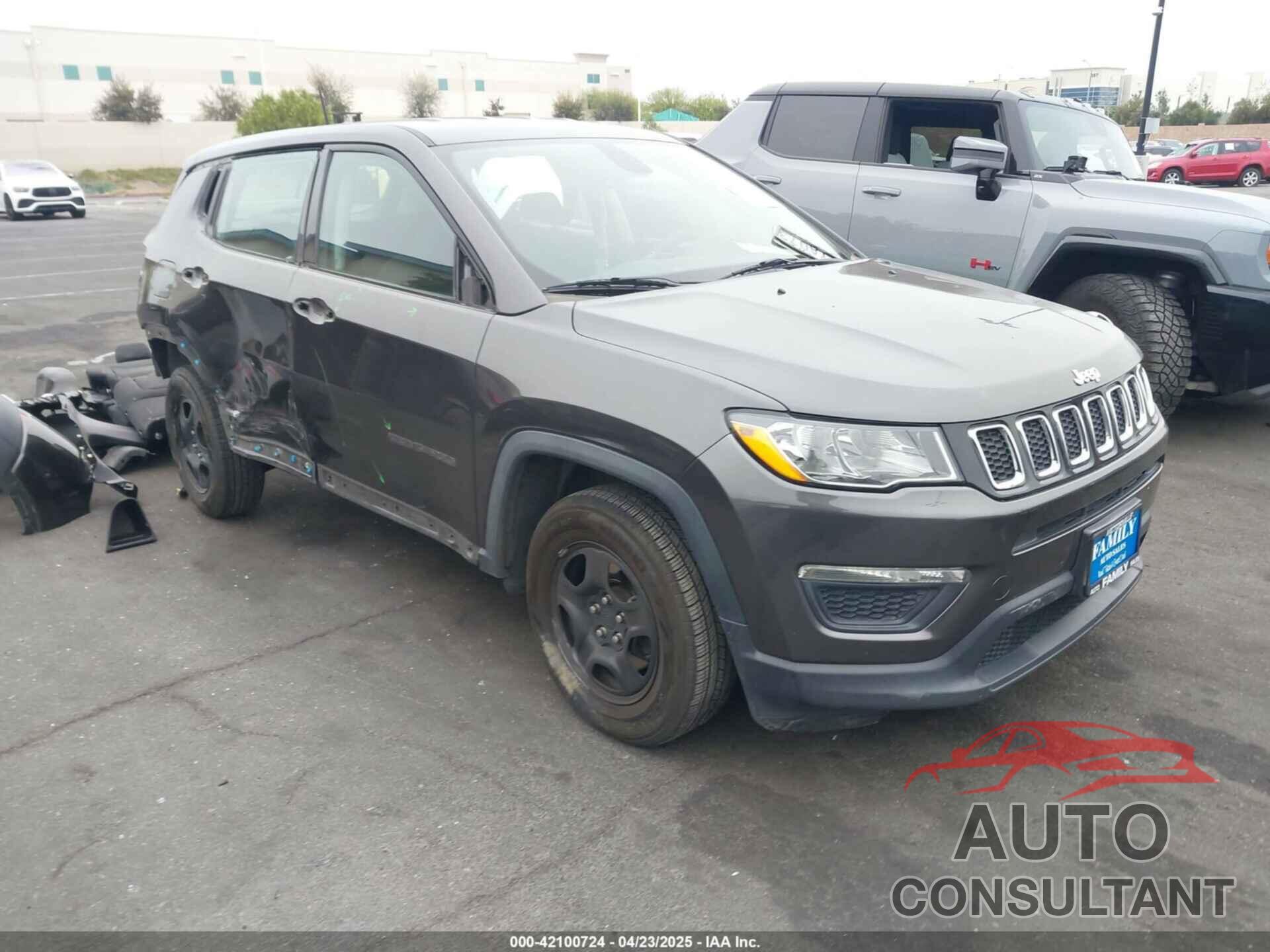 JEEP COMPASS 2018 - 3C4NJCAB6JT502651