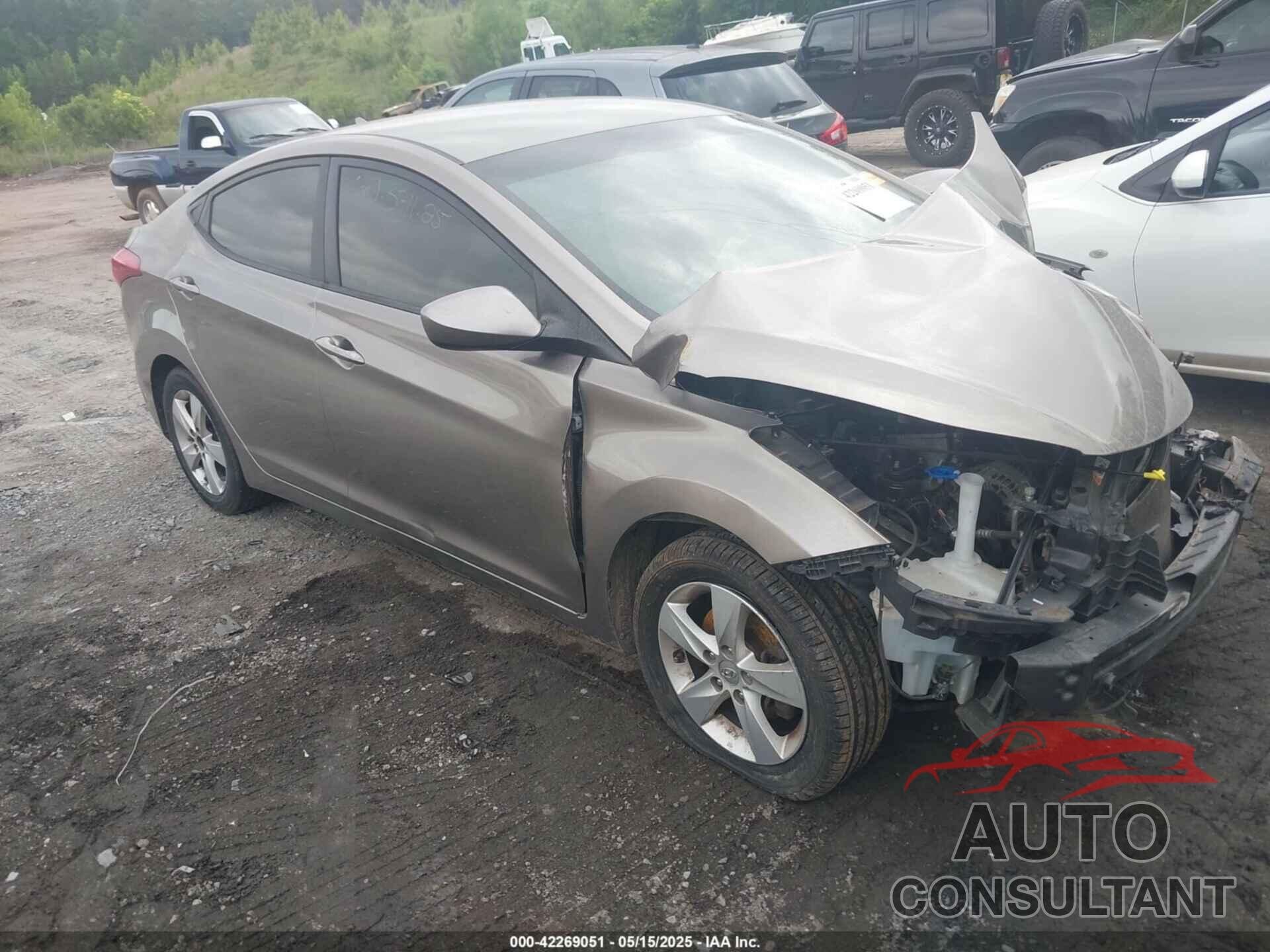 HYUNDAI ELANTRA 2013 - 5NPDH4AE4DH238955