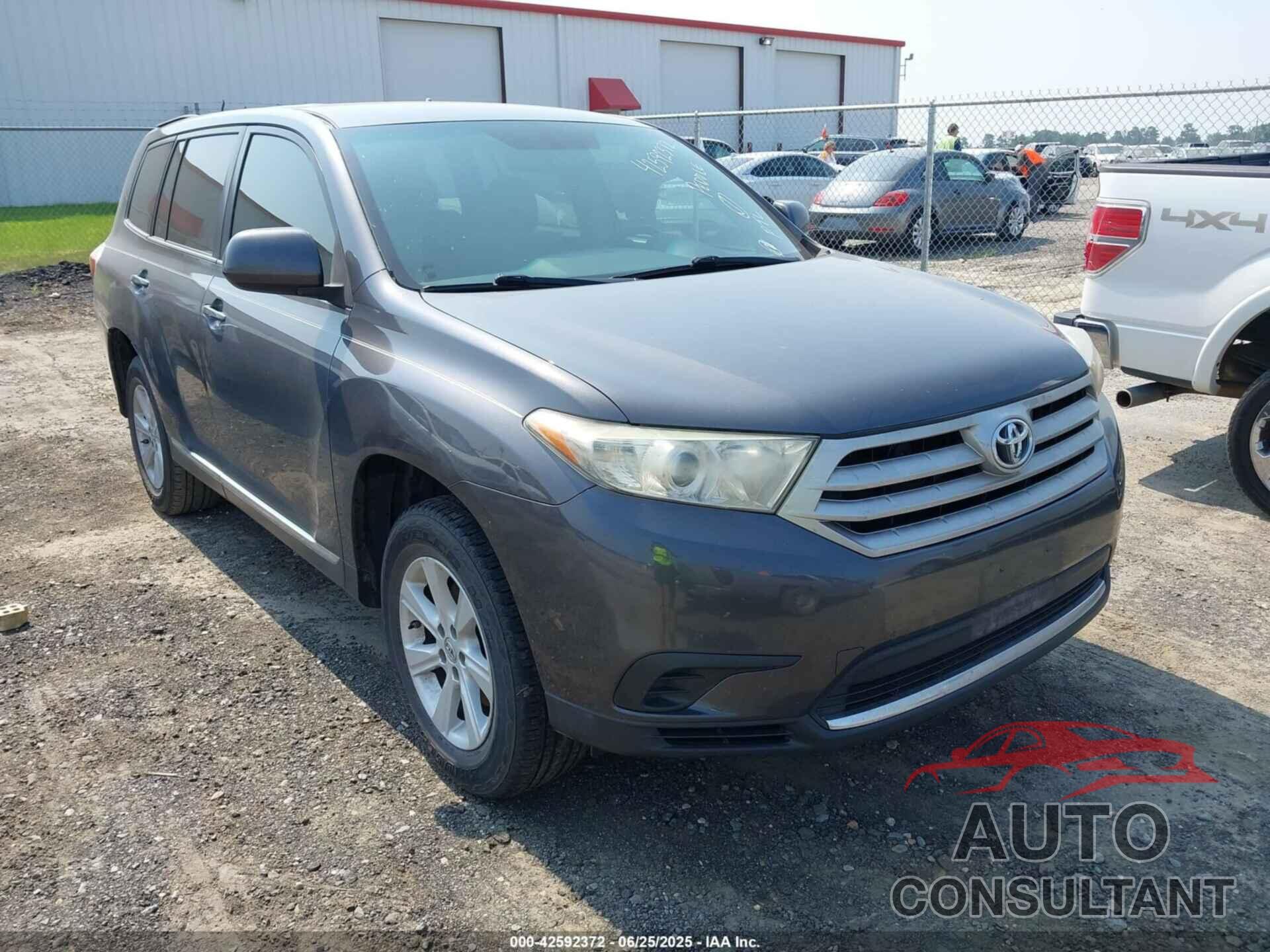 TOYOTA HIGHLANDER 2013 - 5TDZA3EHXDS034406