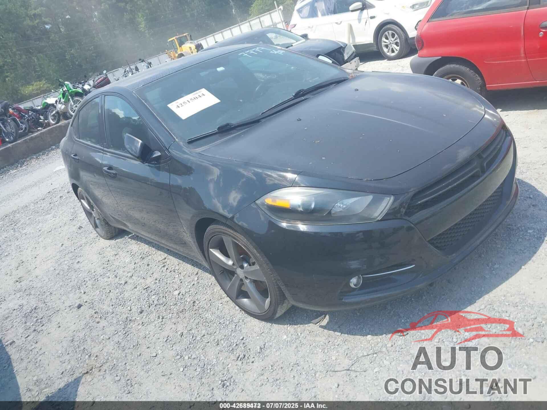 DODGE DART 2014 - 1C3CDFEB1ED867779