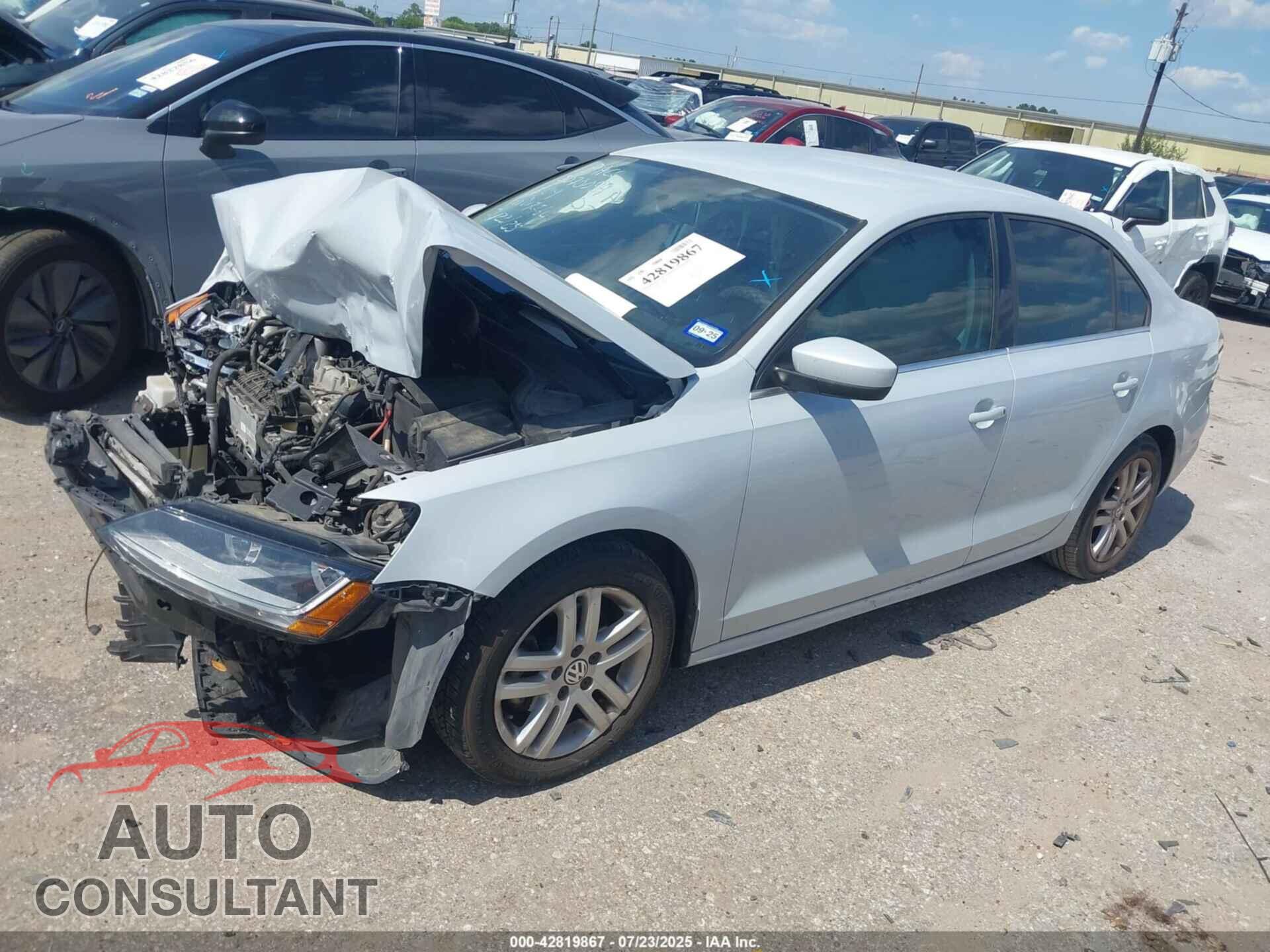 VOLKSWAGEN JETTA 2017 - 3VW2B7AJ9HM327764