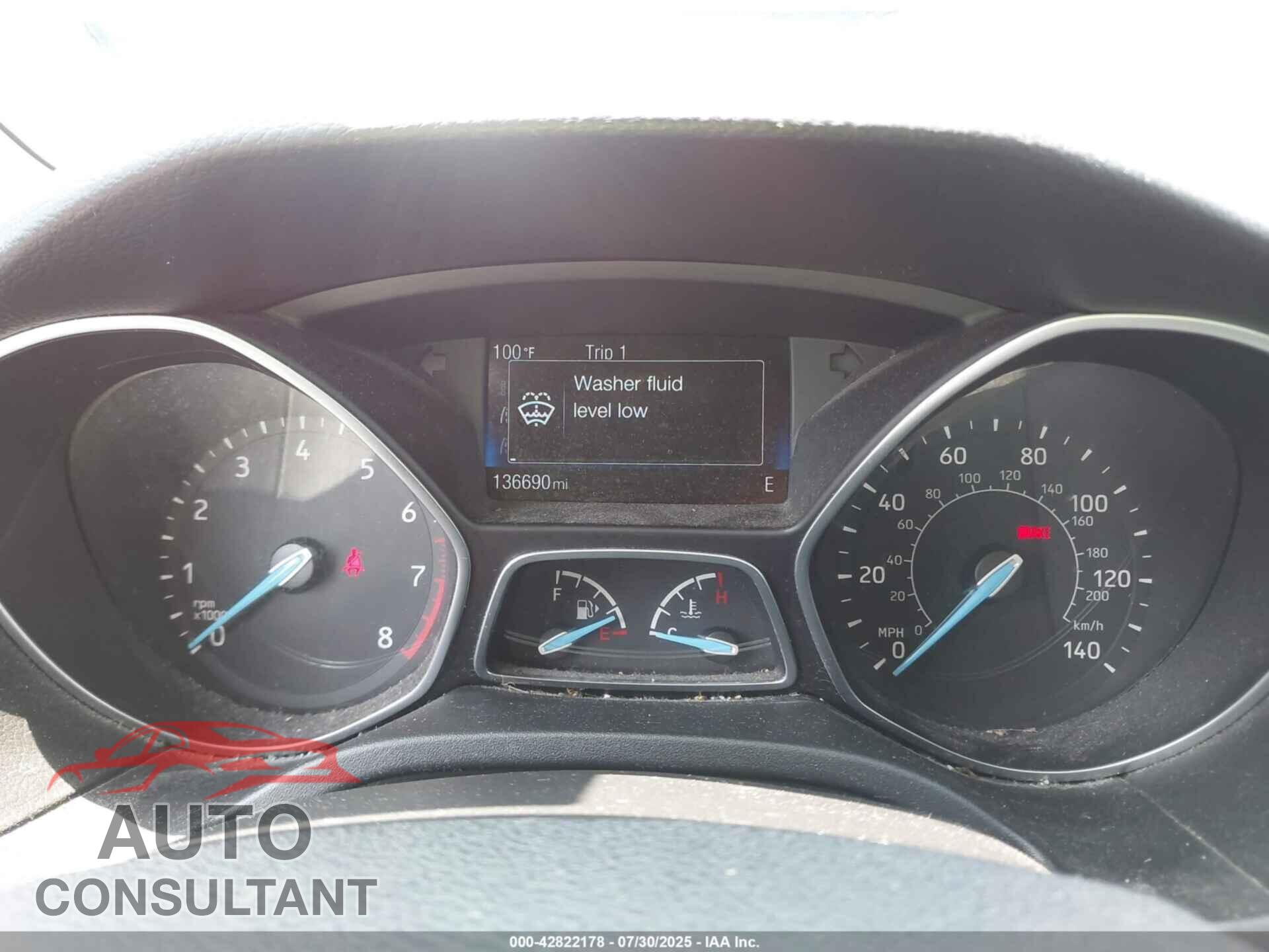 FORD FOCUS 2015 - 1FADP3FE1FL254010
