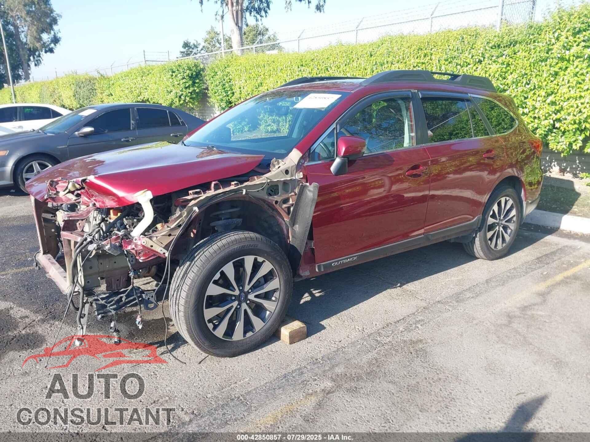 SUBARU OUTBACK 2017 - 4S4BSANC2H3248994