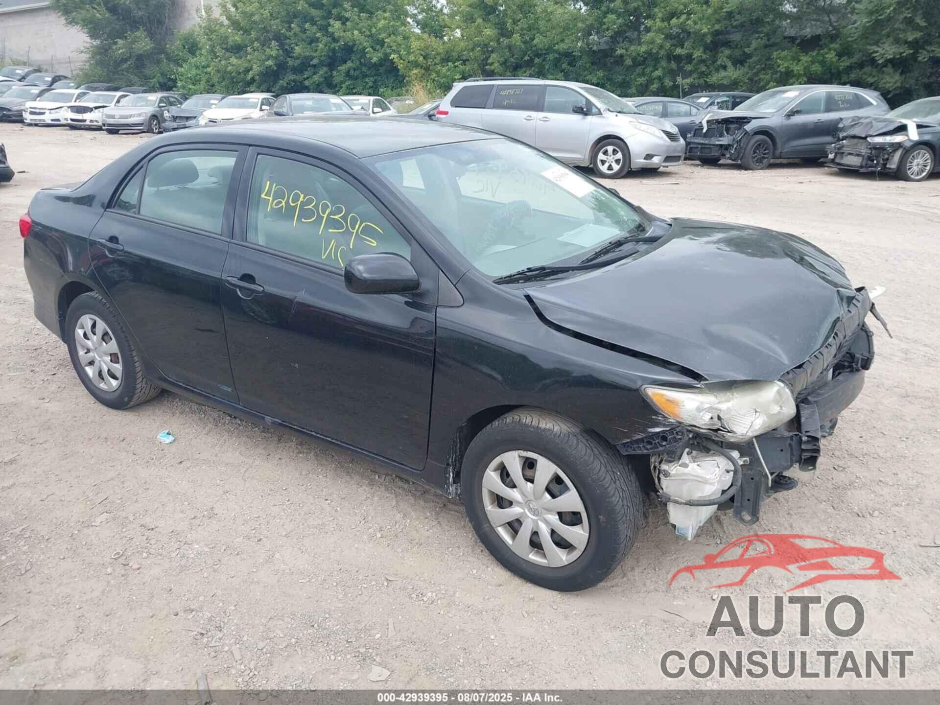 TOYOTA COROLLA 2010 - 2T1BU4EE3AC321904