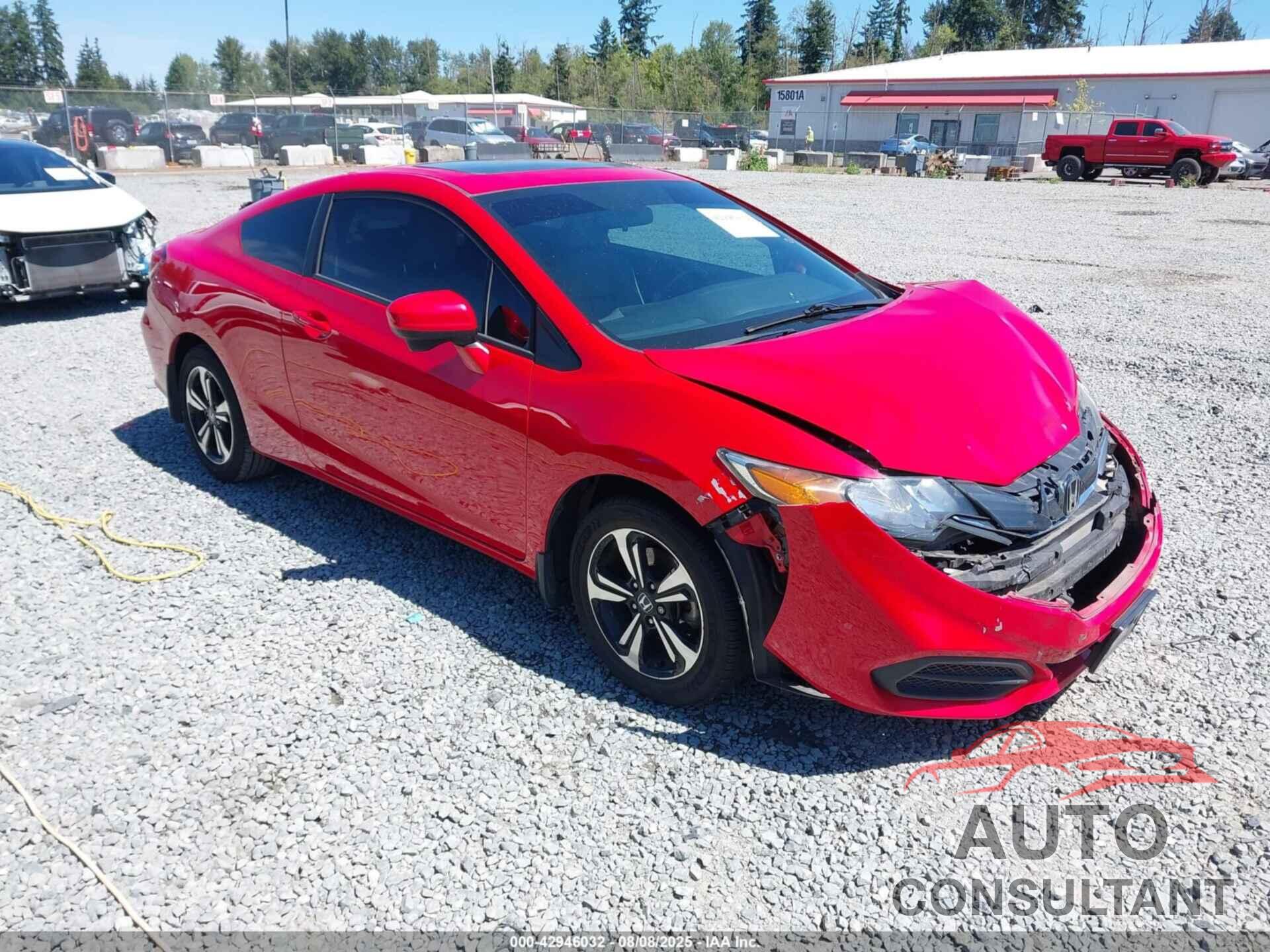 HONDA CIVIC 2015 - 2HGFG3B80FH515693