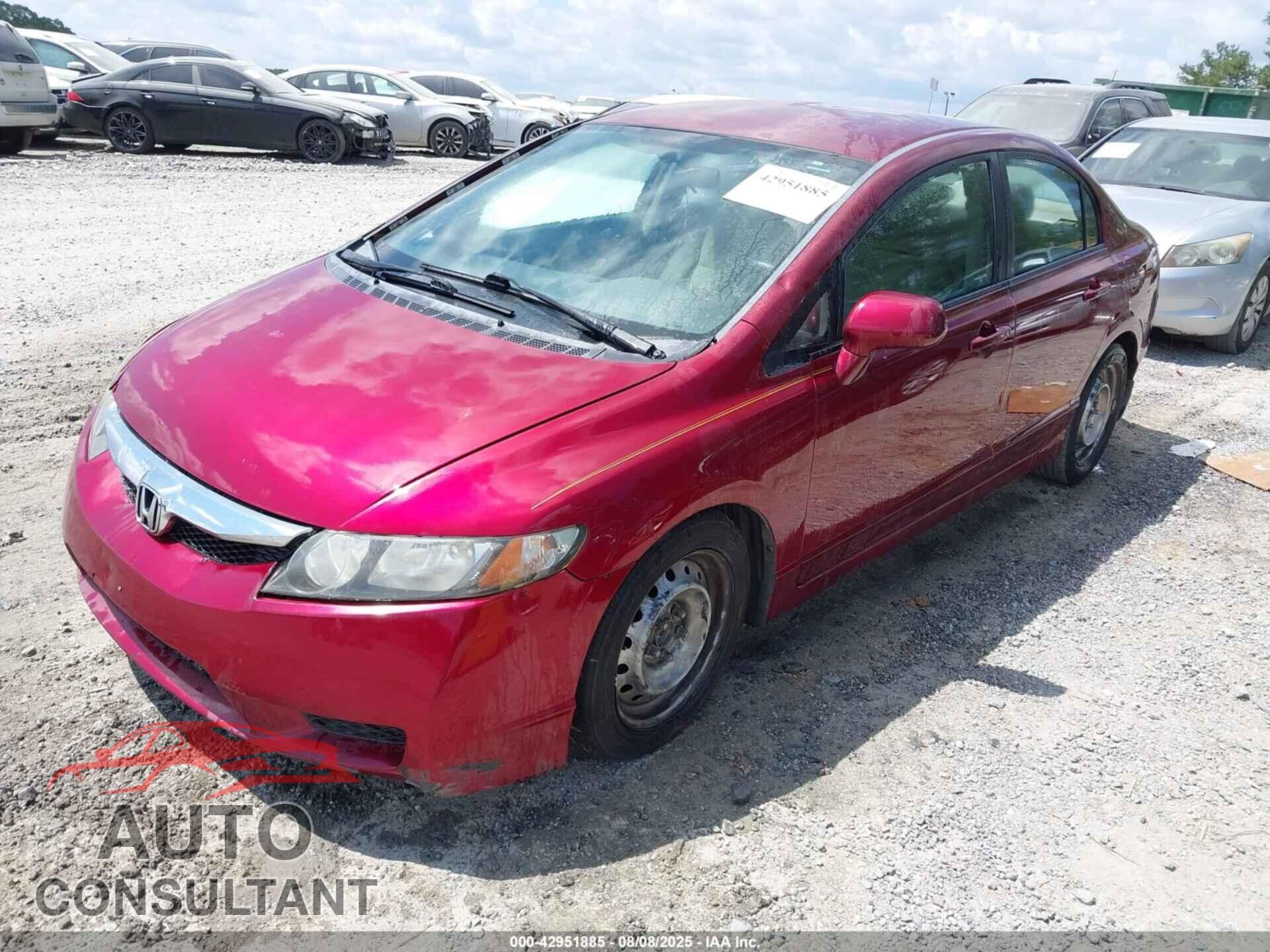 HONDA CIVIC 2010 - 2HGFA1F55AH569652
