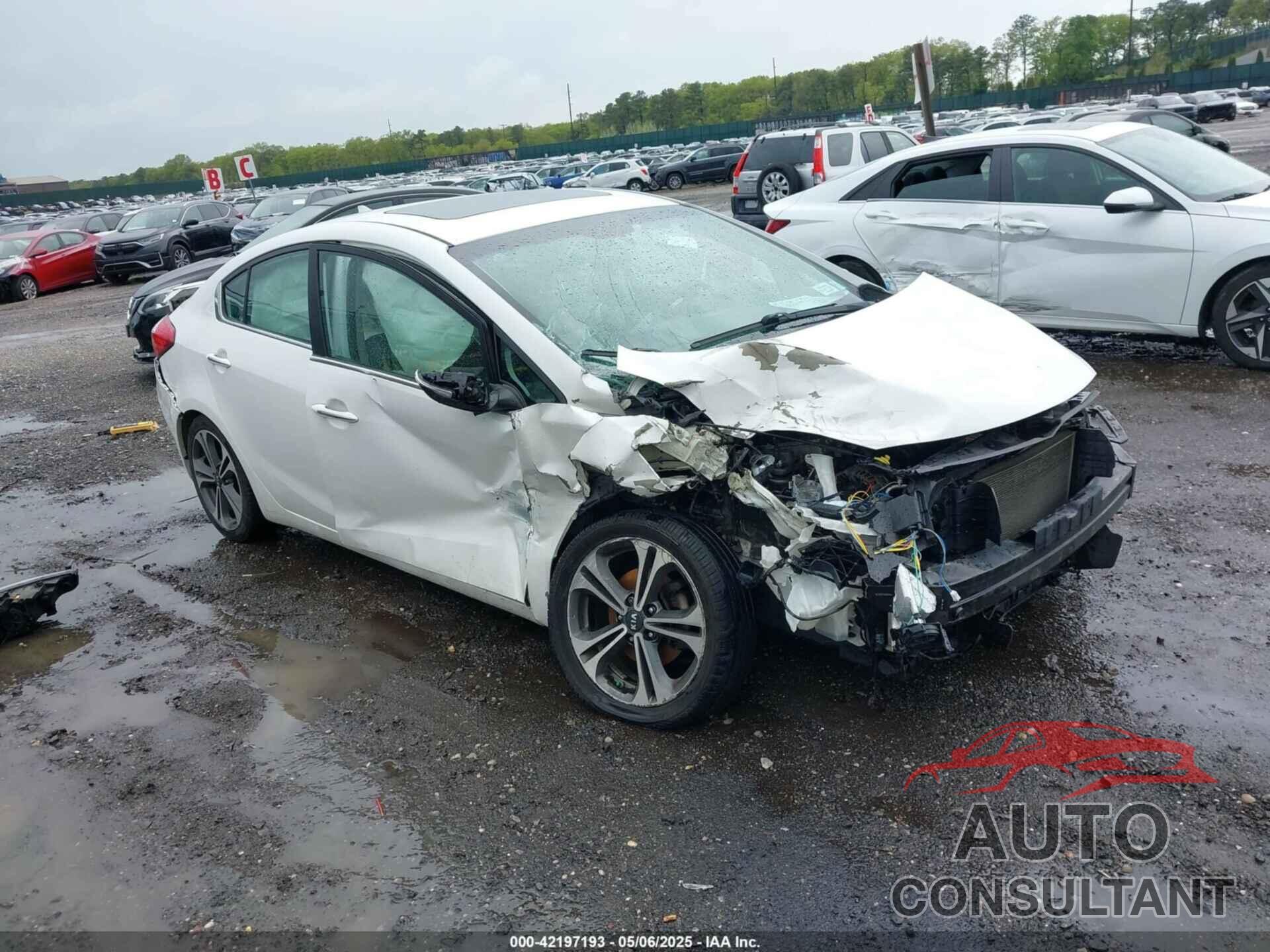 KIA FORTE 2015 - KNAFZ4A80F5334842