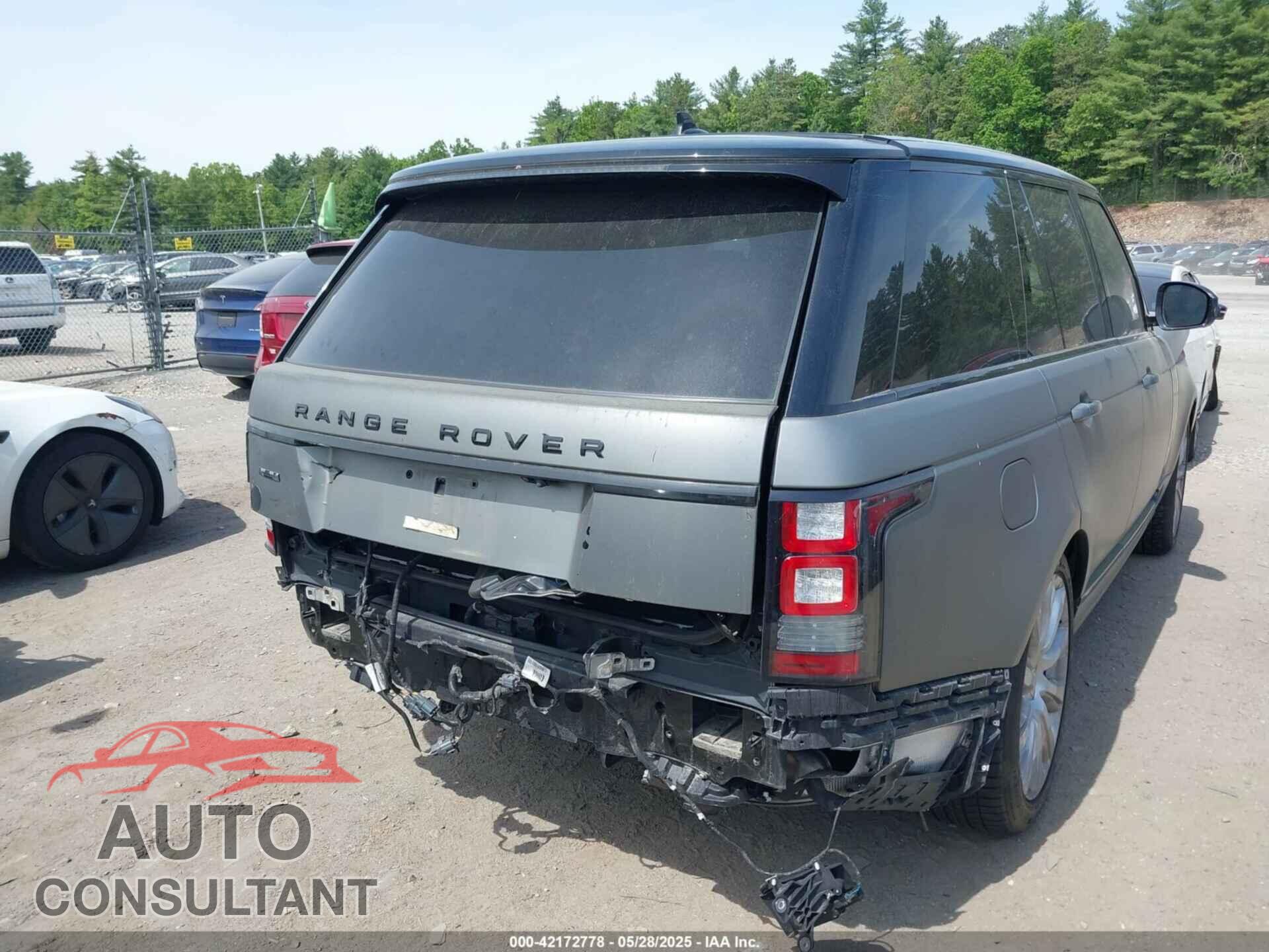 LAND ROVER RANGE ROVER 2016 - SALGS2EF4GA287907