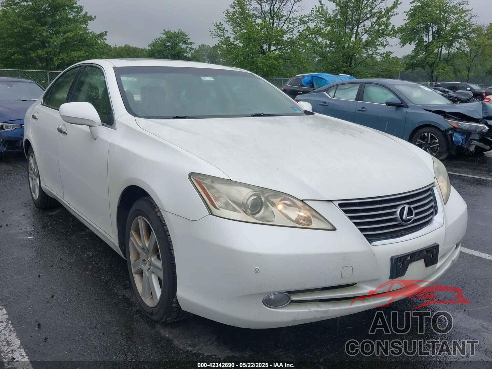LEXUS ES 350 2009 - JTHBJ46G092305841