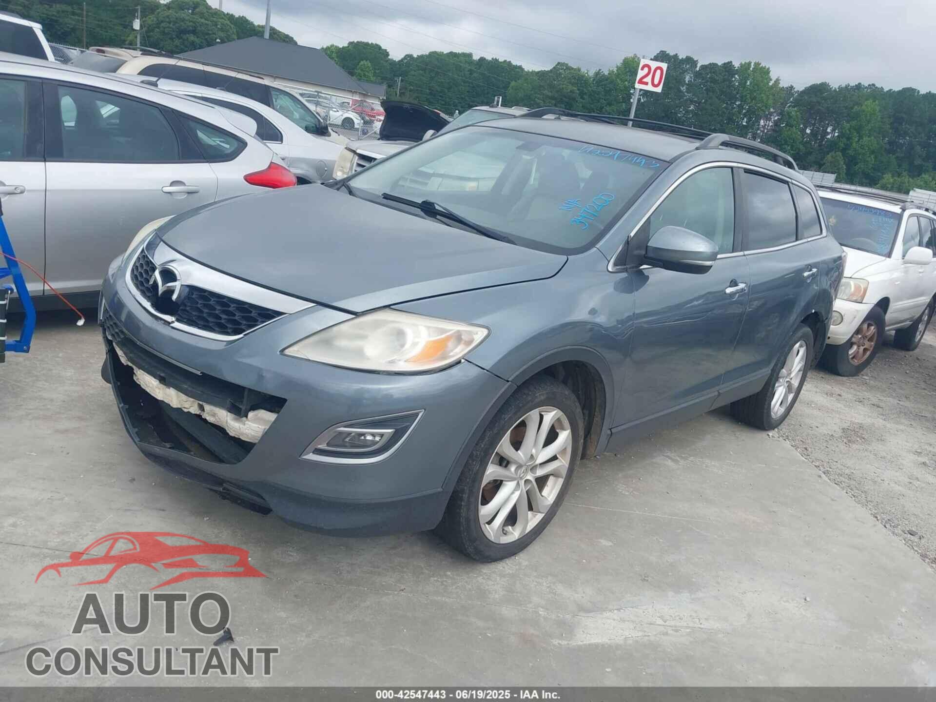 MAZDA CX-9 2012 - JM3TB2DA7C0347200
