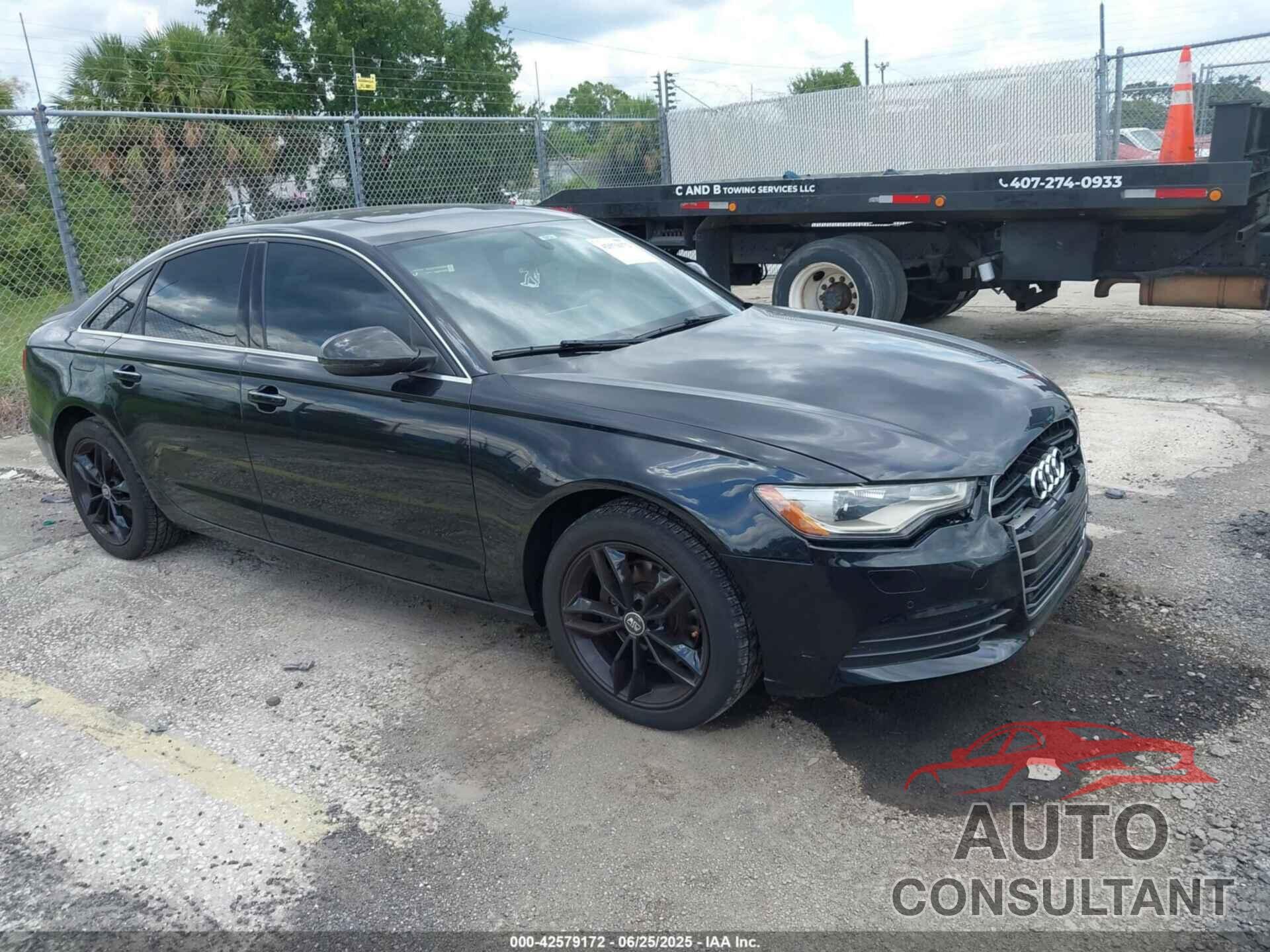 AUDI A6 2013 - WAUGFAFC4DN058638