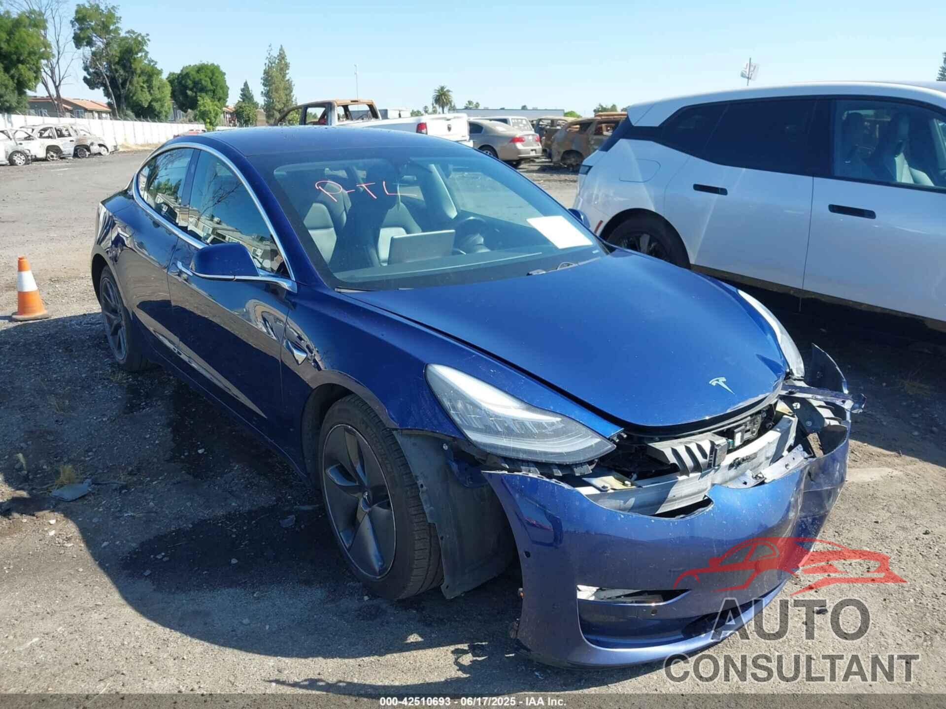 TESLA MODEL 3 2018 - 5YJ3E1EBXJF092106