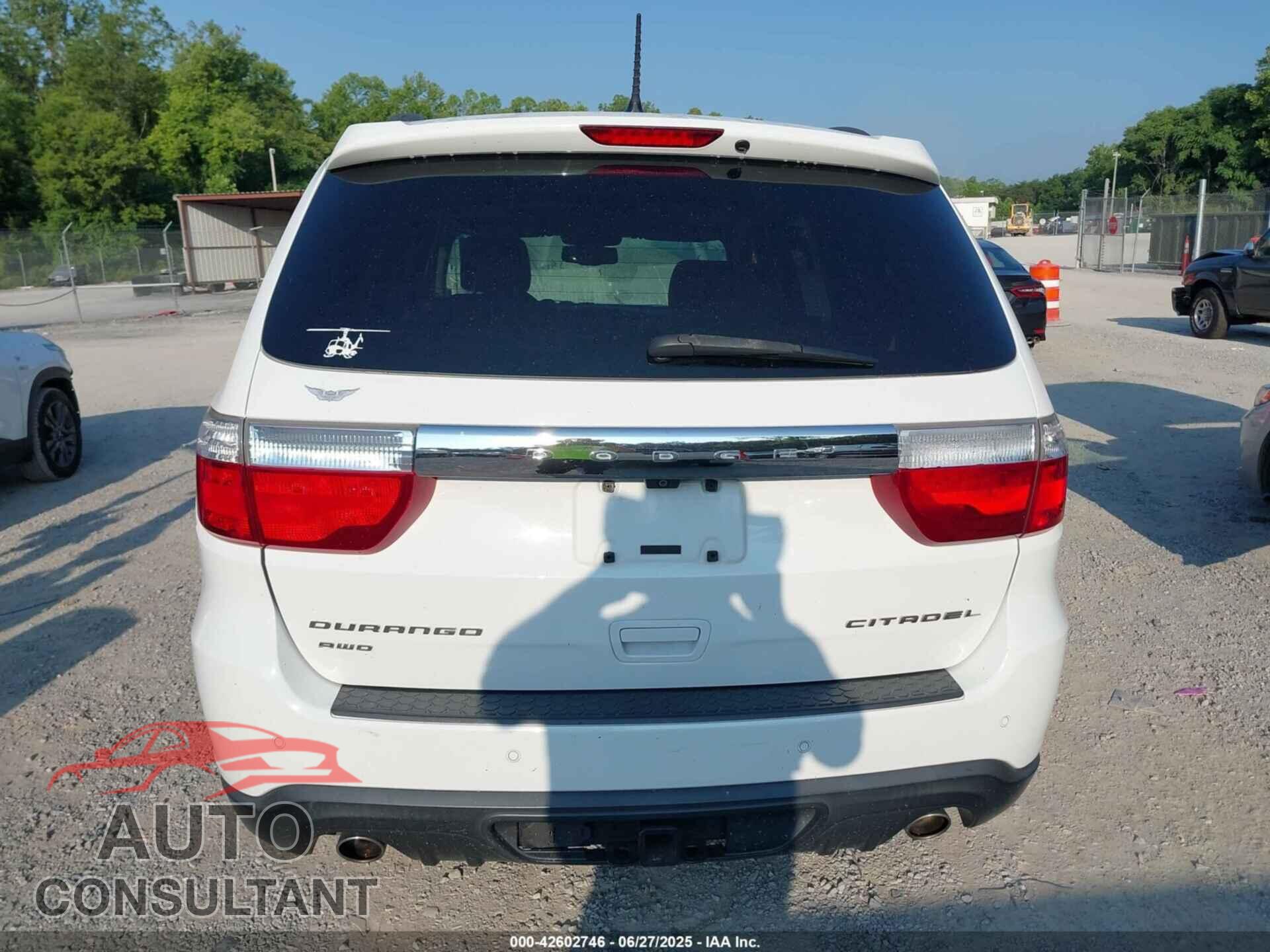 DODGE DURANGO 2013 - 1C4SDJET6DC652552
