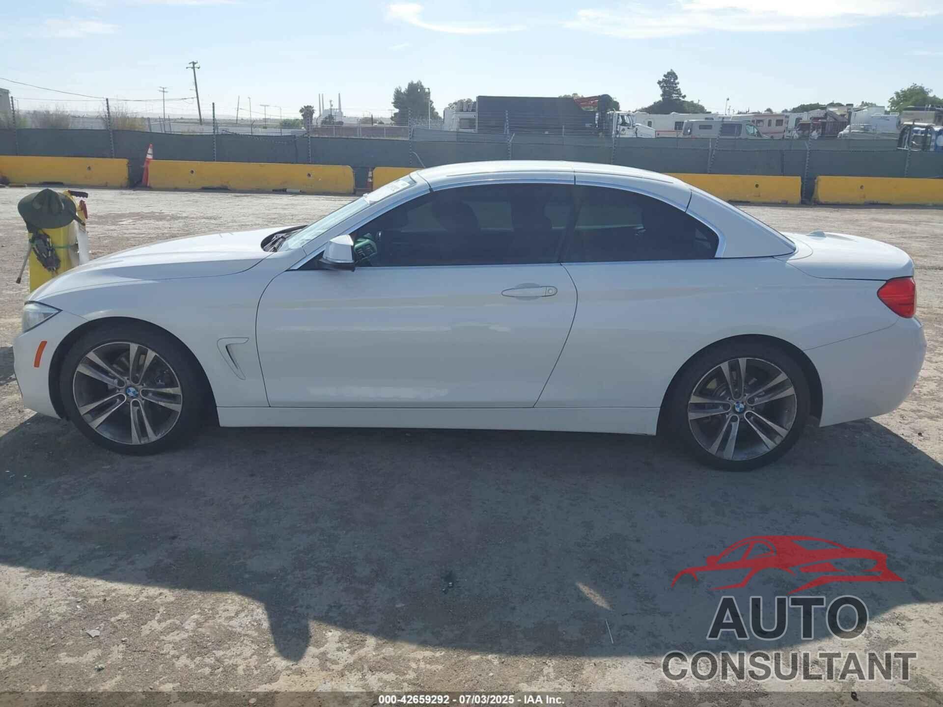 BMW 428I 2016 - WBA3V7C59G5A25524