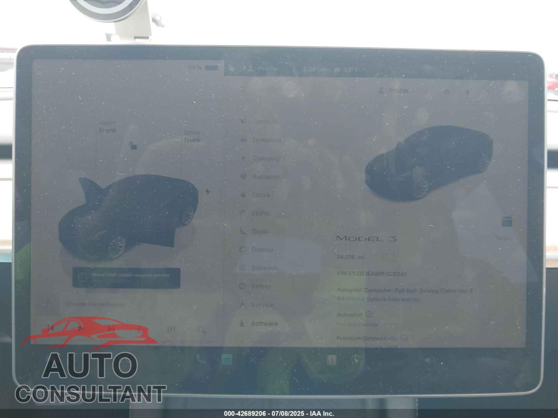 TESLA MODEL 3 2023 - 5YJ3E1EA8PF585041
